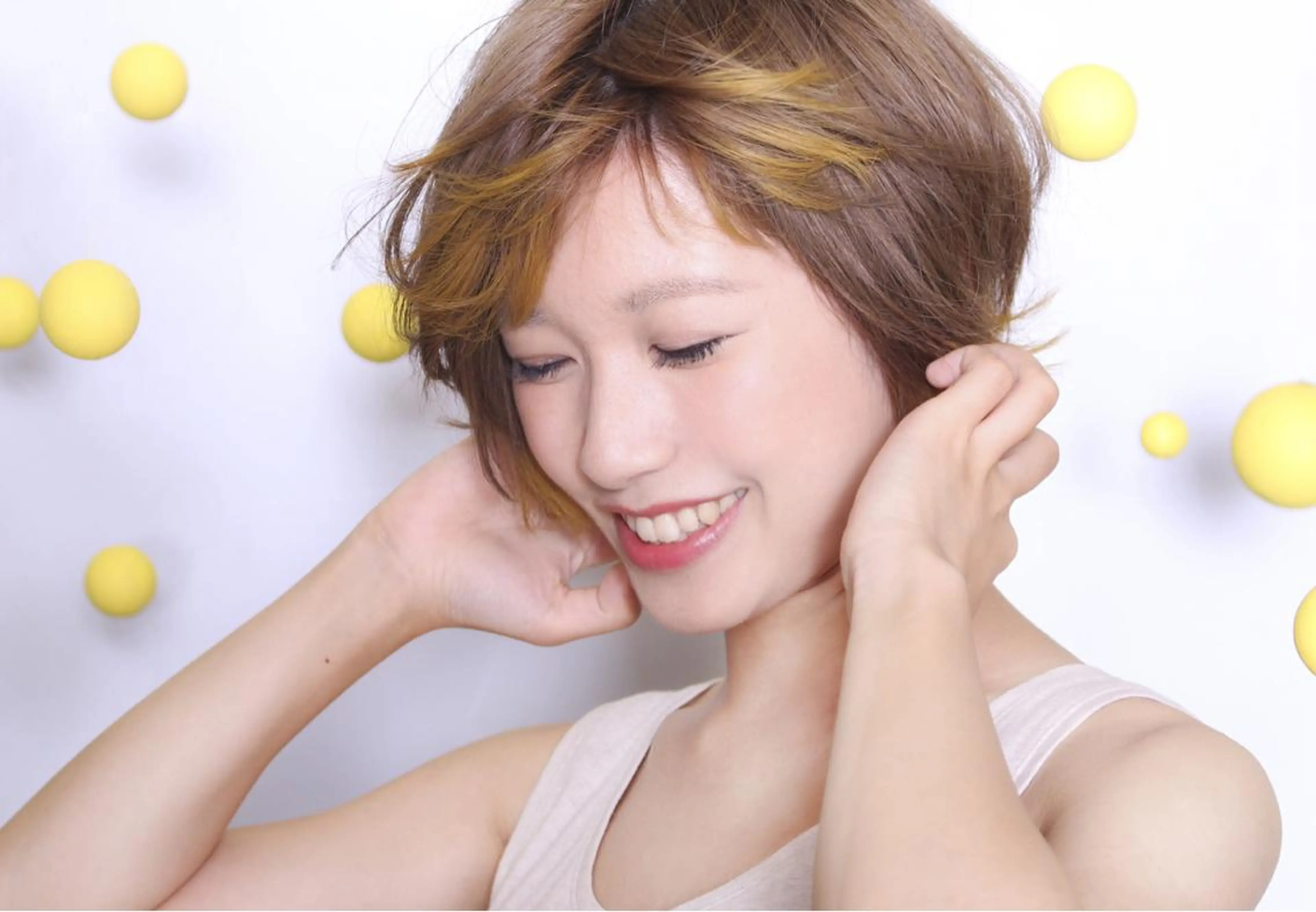 ショート カラー 髪質改善タムラ アユコのヘアスタイル