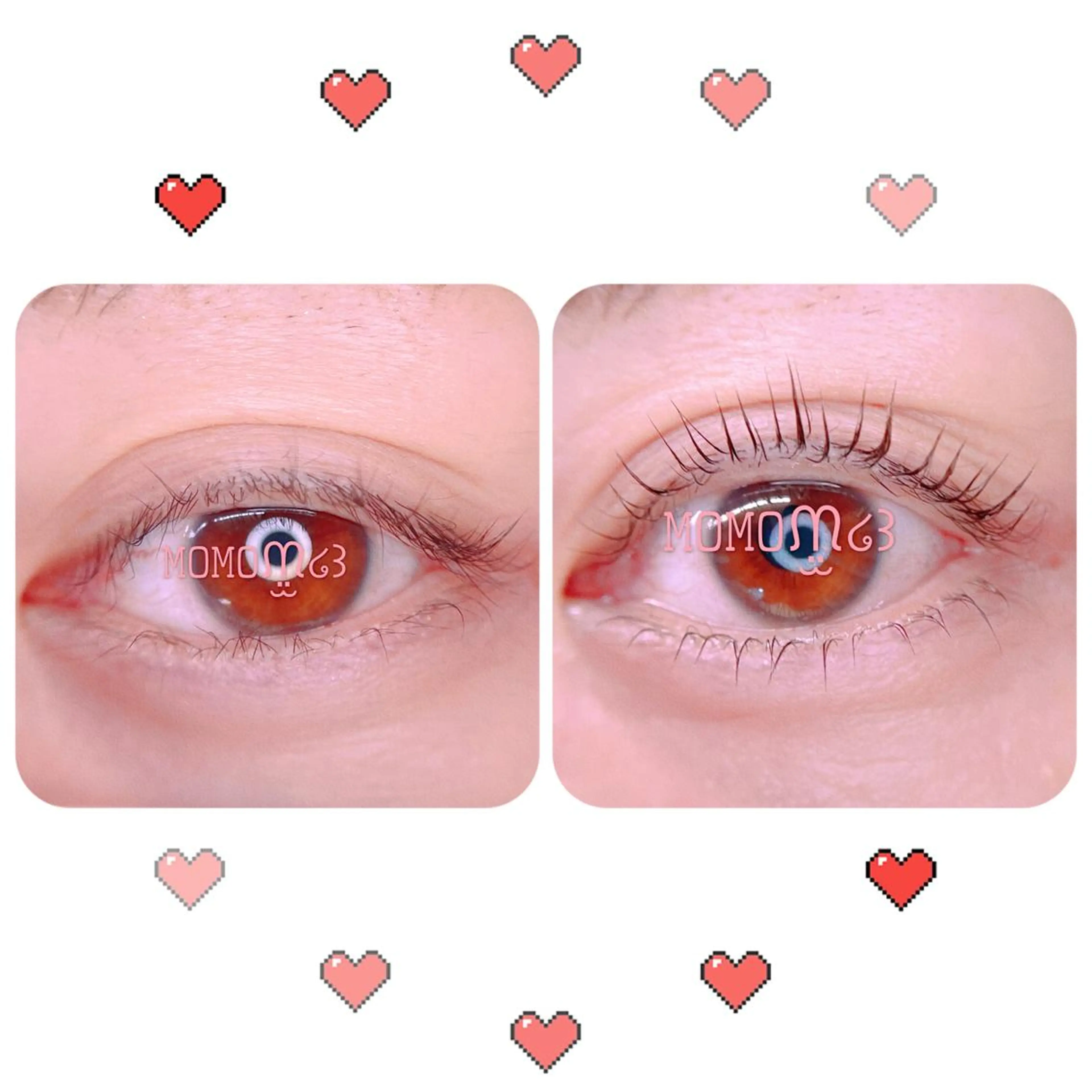 マツエク・マツパ フラットラッシュ ナチュラル パリジェンヌラッシュリフト 下まつげエクステ 一重×まつ毛パーマ モテデザインのプロ モモ🍑のマツエク・マツパデザイン