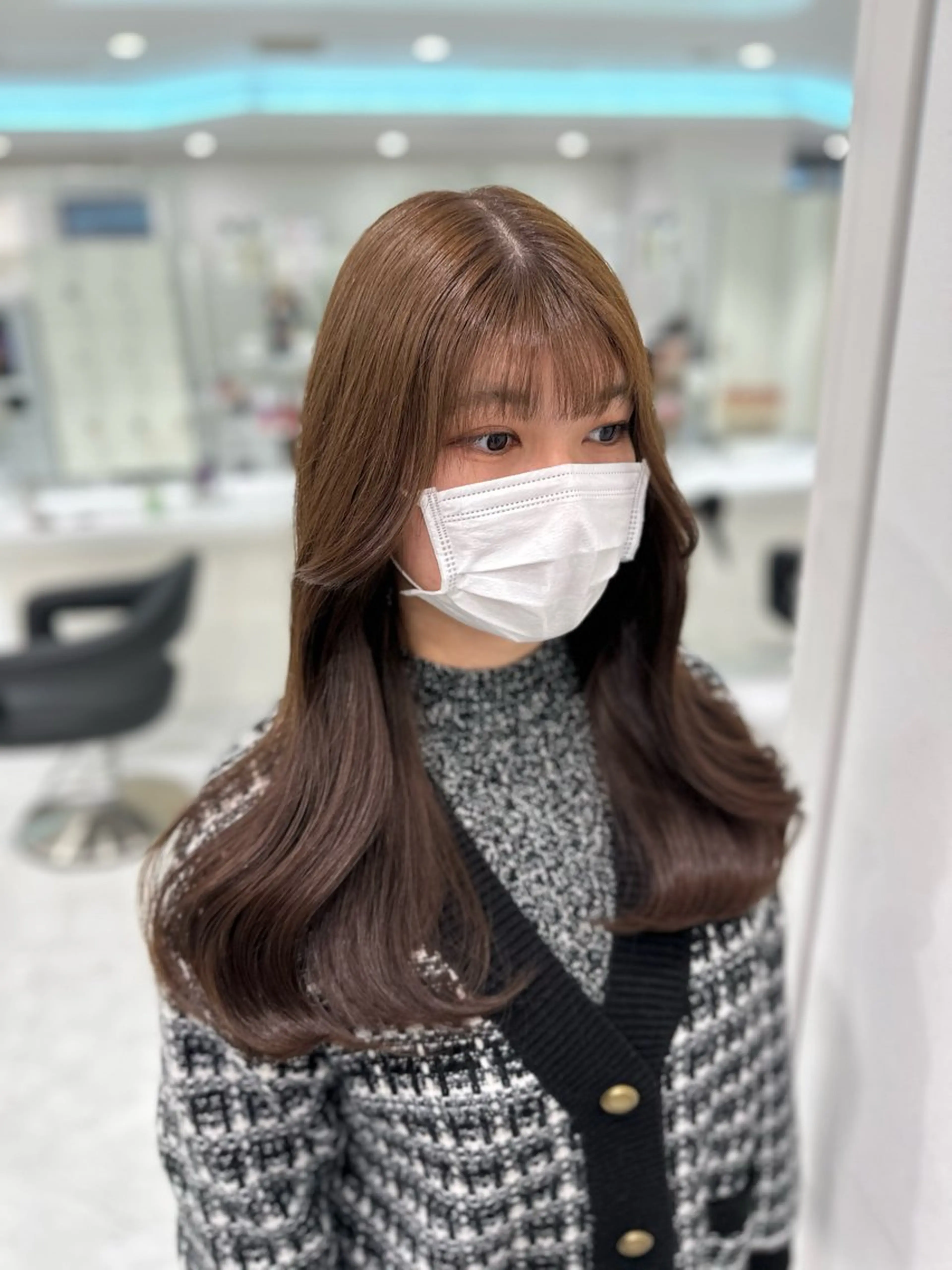 ロング カラー ヘアカラー トリートメント ♡上品韓国髪♡ブラ ウン/SAYATOのヘアスタイル