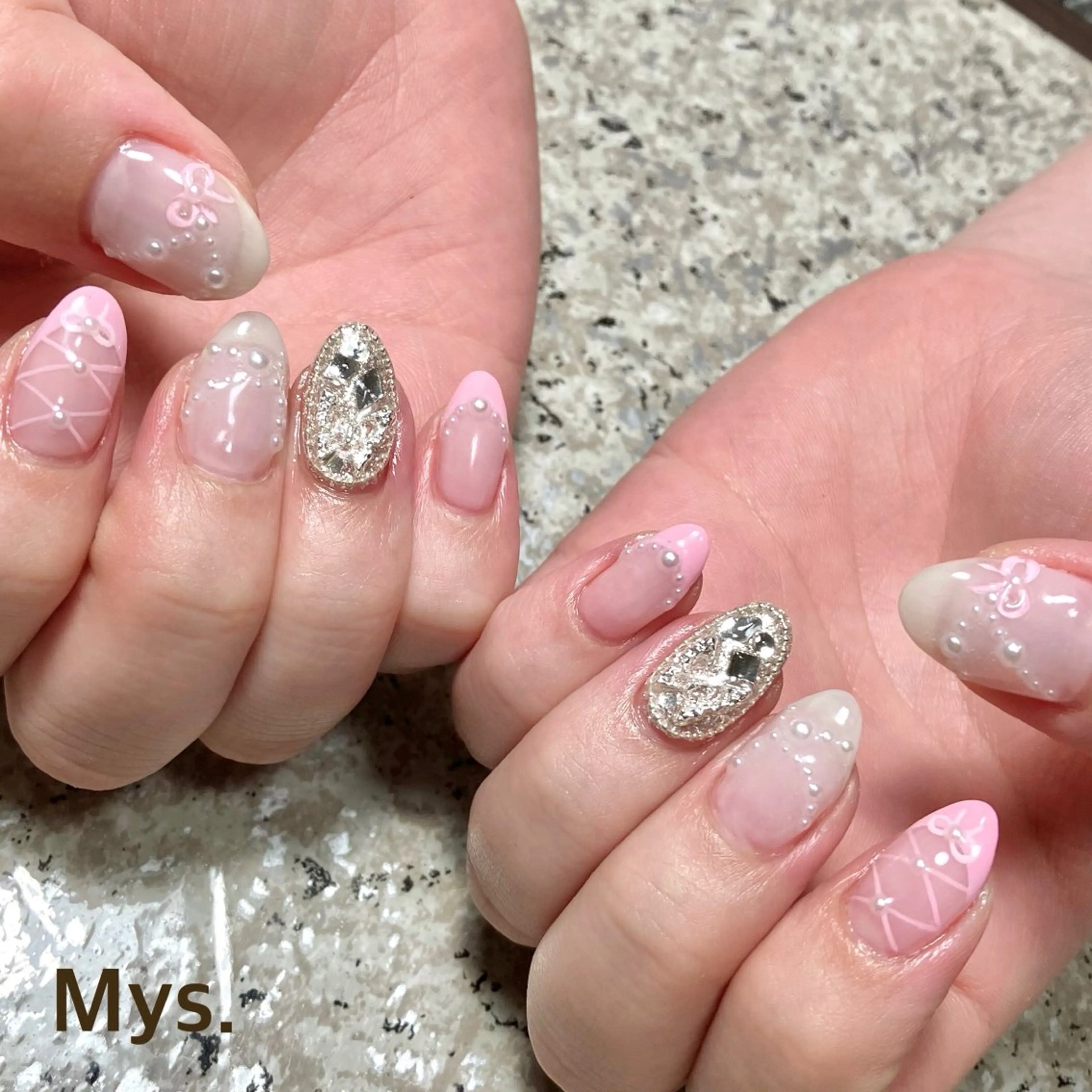 ネイル ハンドネイル Mys. 三上紗紀のネイルデザイン