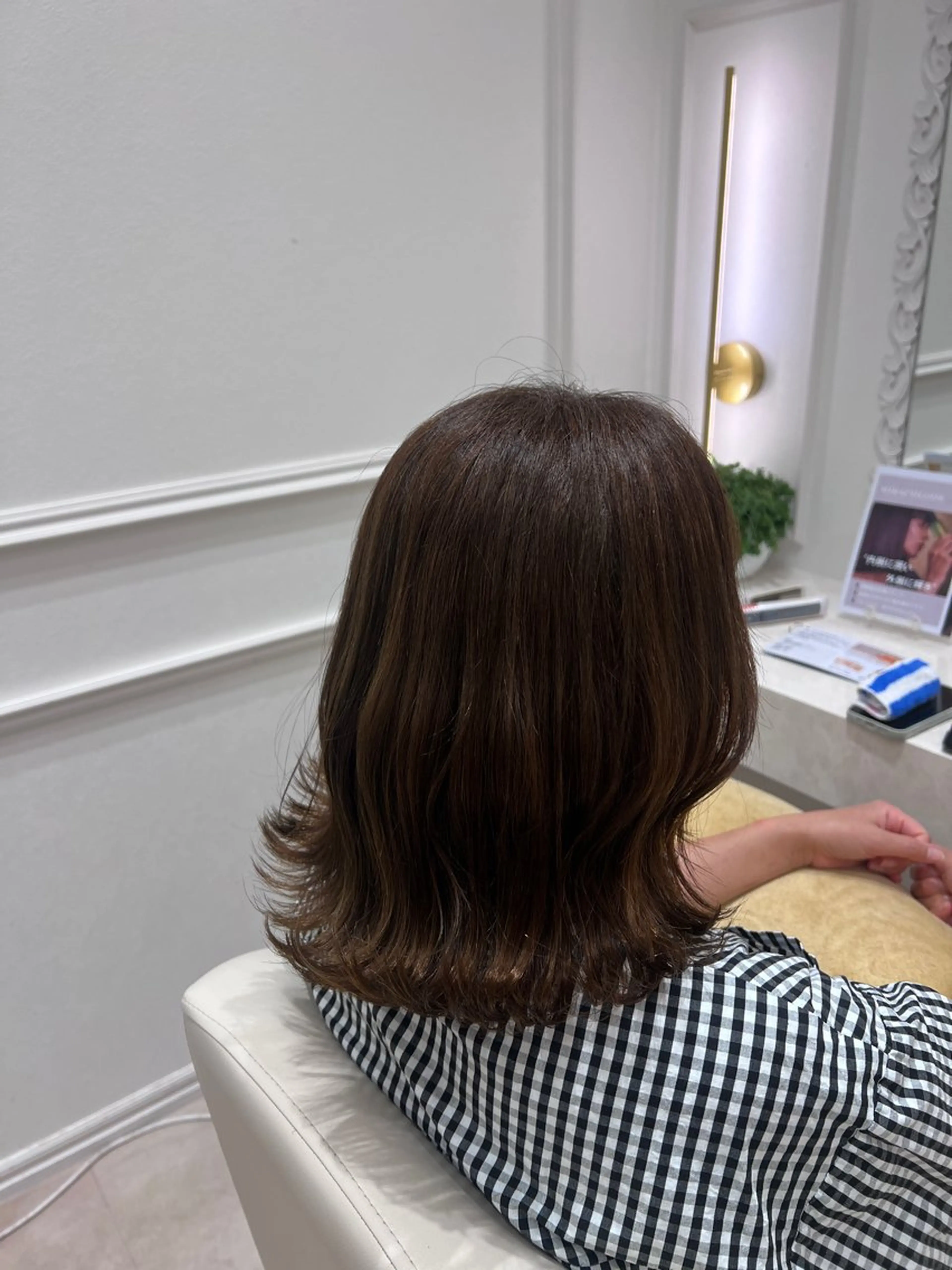 カラー FEERIE 晴海店 荒木優菜のヘアスタイル