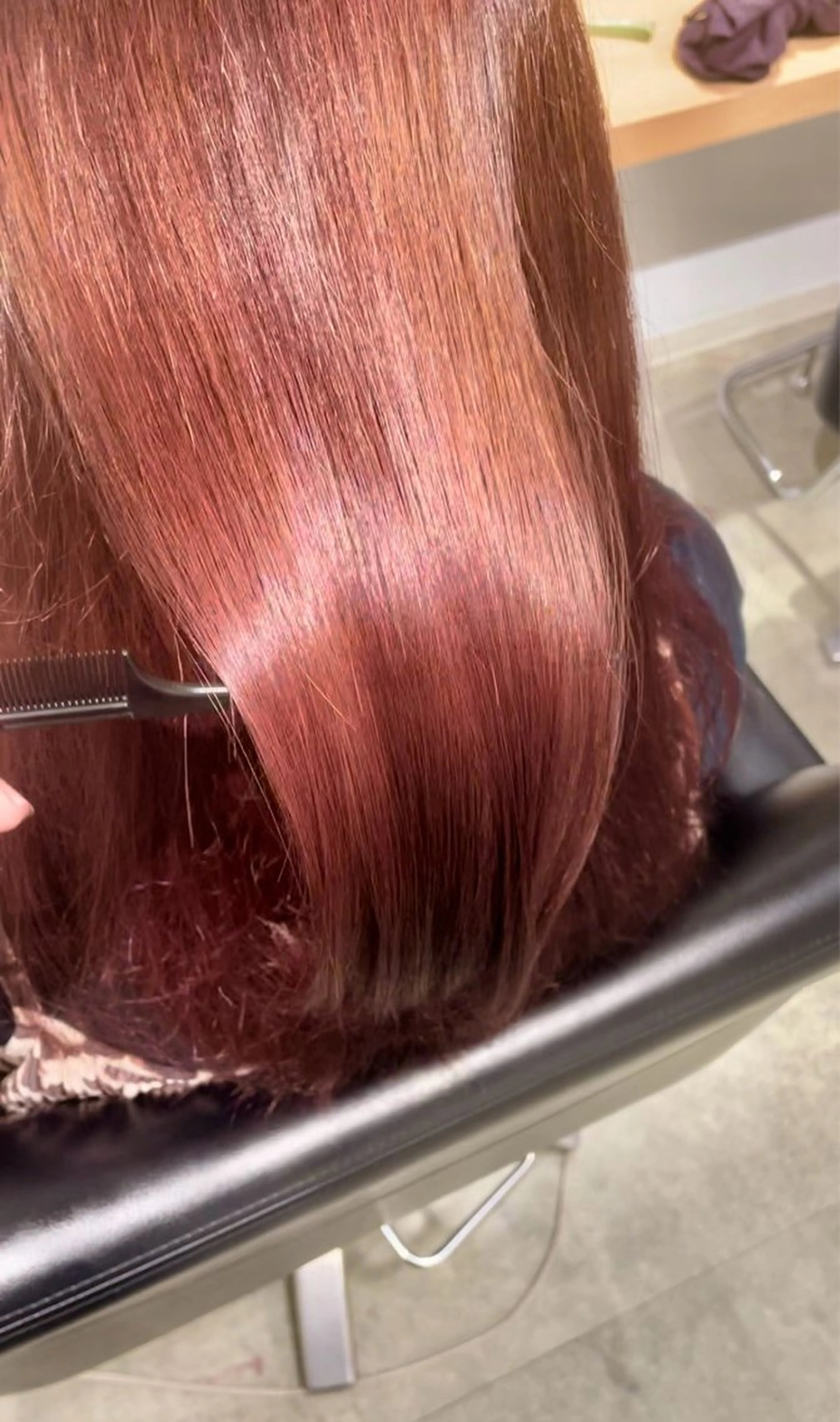 カット➕カラー➕縮毛矯正の写真