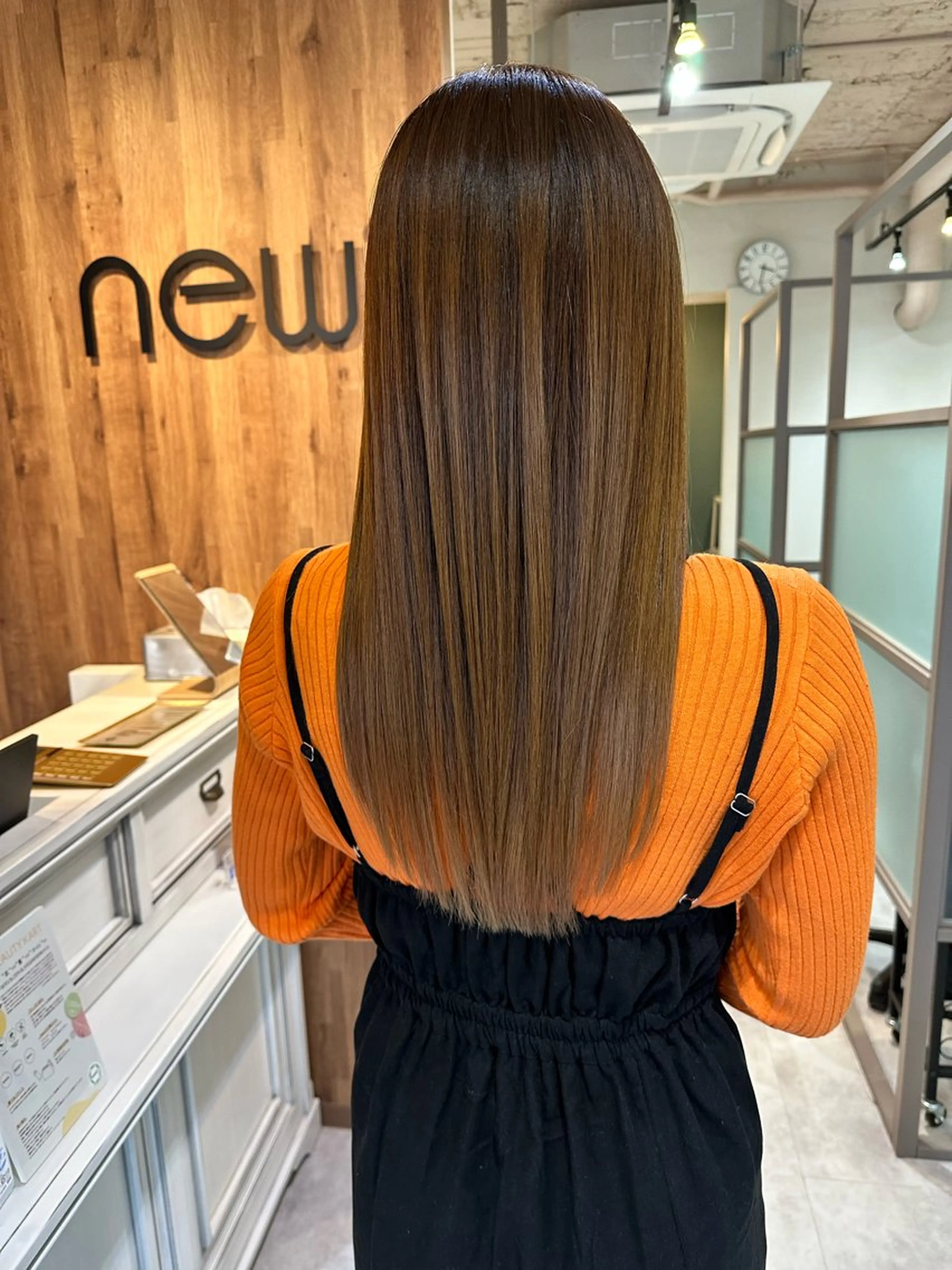 セミロング カラー ヘアカラー newi国分寺 /髪質改善のヘアスタイル