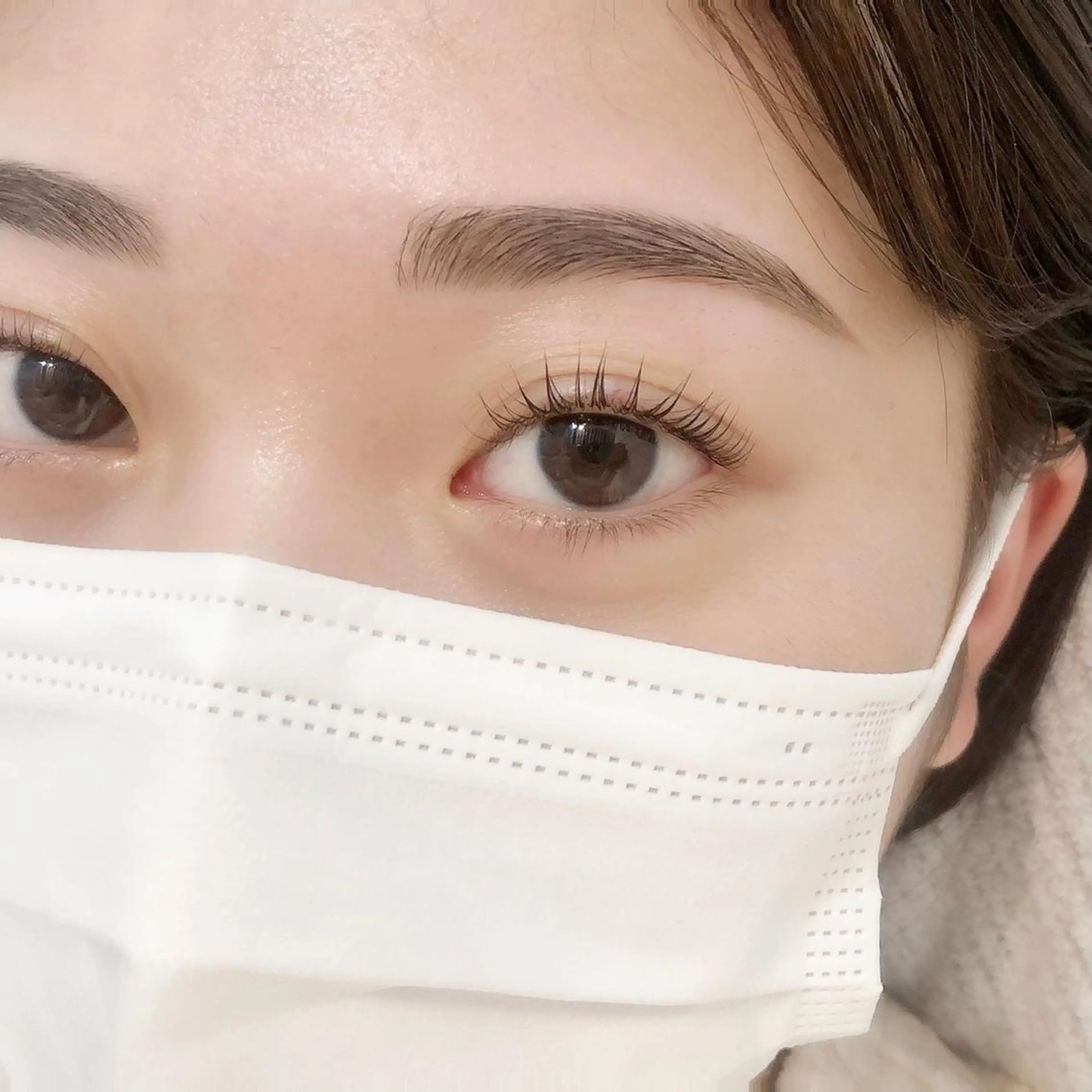 アイブロウ 眉毛ワックス脱毛 Lucia NEXT 芳野のマツエク・マツパデザイン