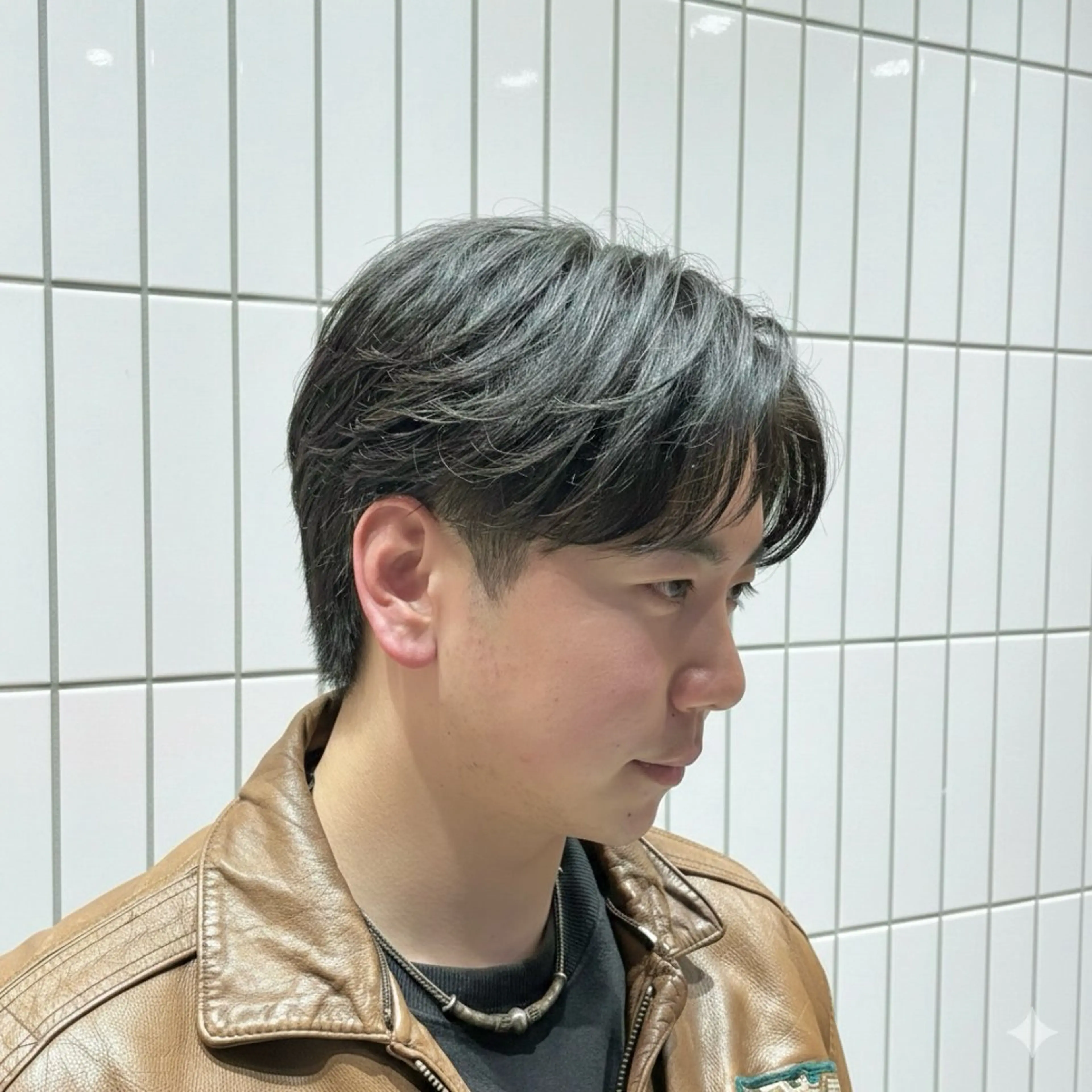 ショート メンズ カット メンズ韓国ヘア特化 若林晃汰のヘアスタイル