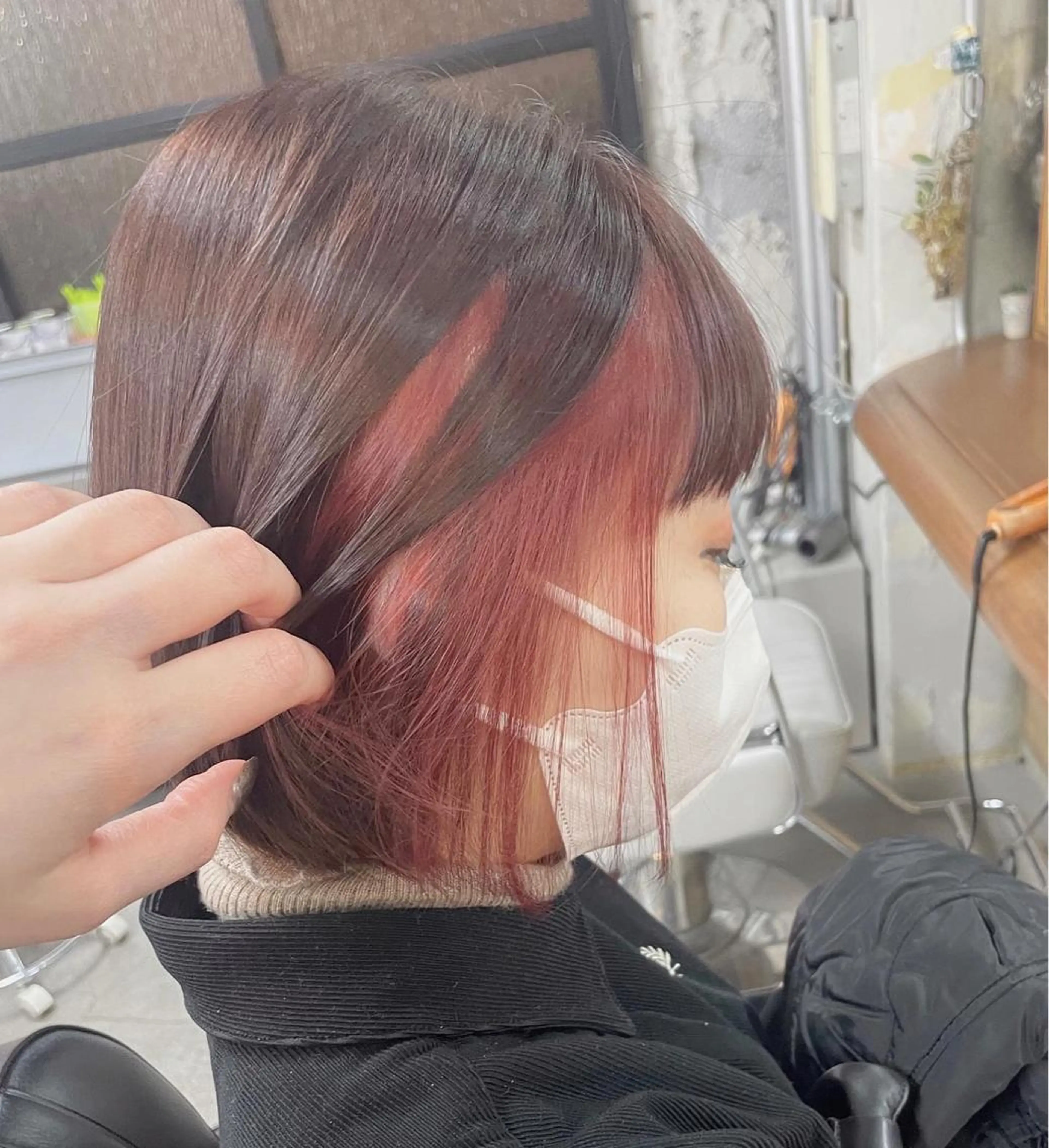 ミディアム メリケンビューティーパーラー所属・CHIHIRO メリケンビューティーのヘアスタイル