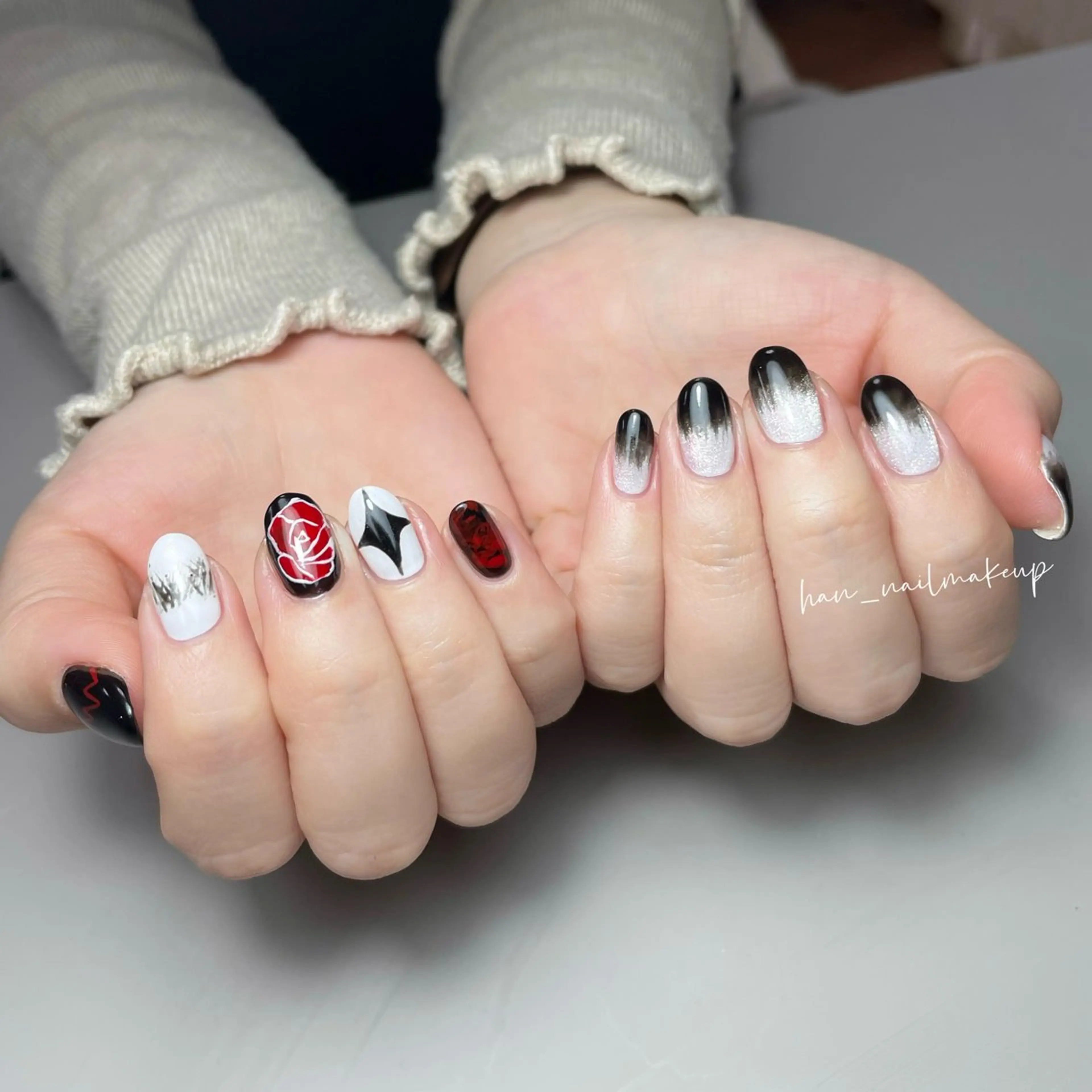 ネイル 持ち込み ハンドネイル Himari Nail Salonのネイルデザイン