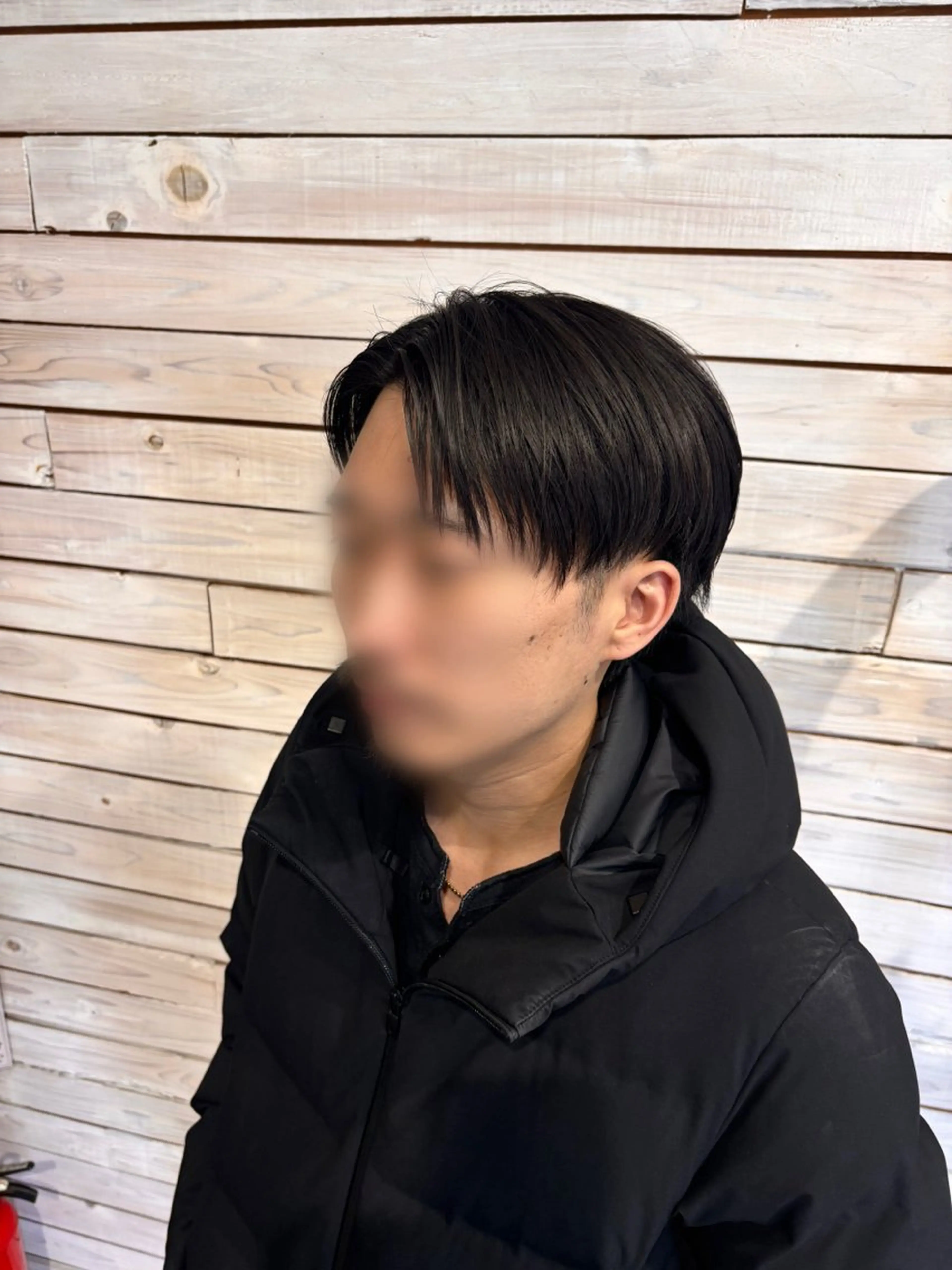 メンズ マッシュ 岡山メンズパーマ 白神珠梨のヘアスタイル