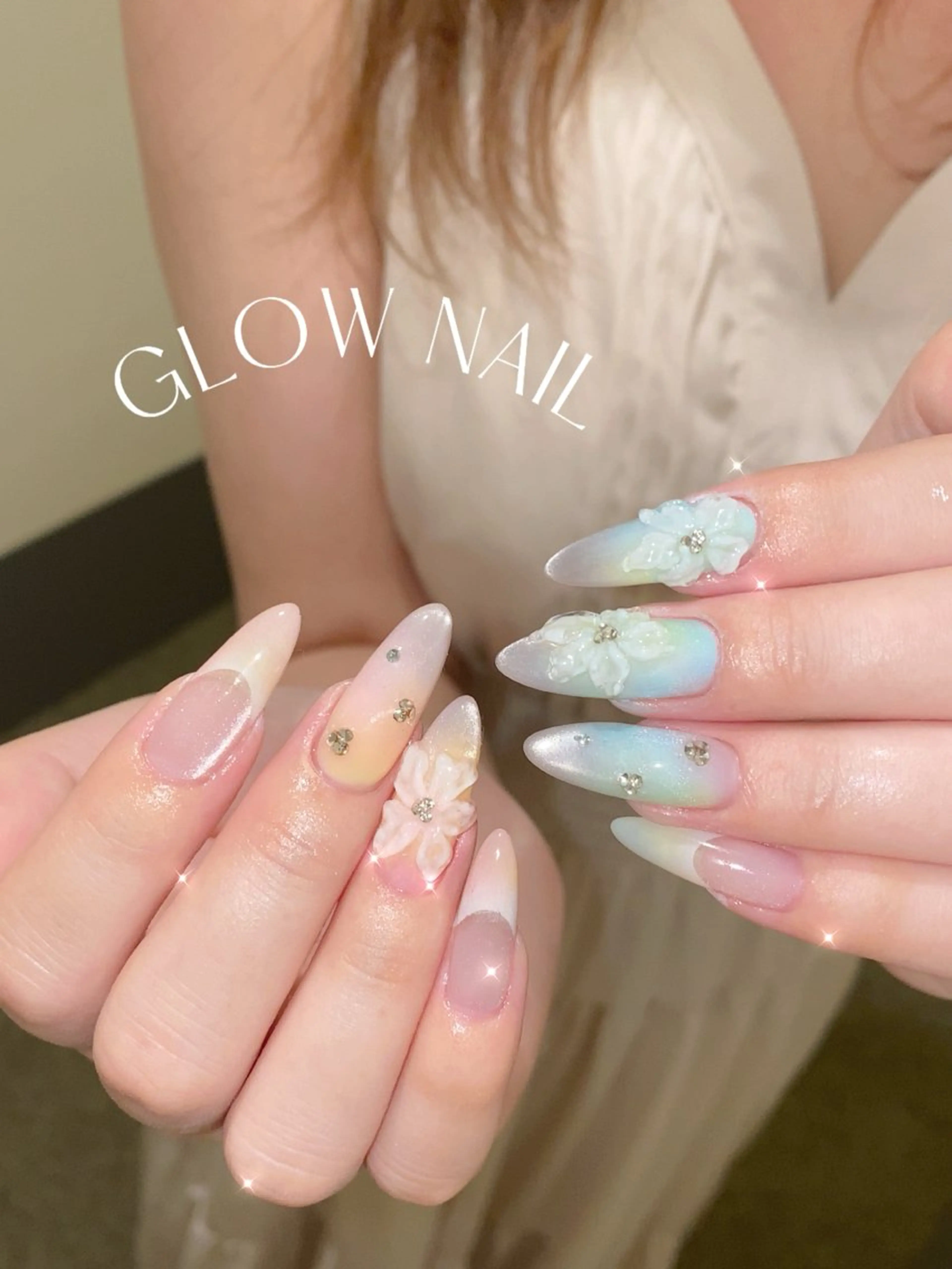 ネイル Glow Nail スカルプ専門店のネイルデザイン