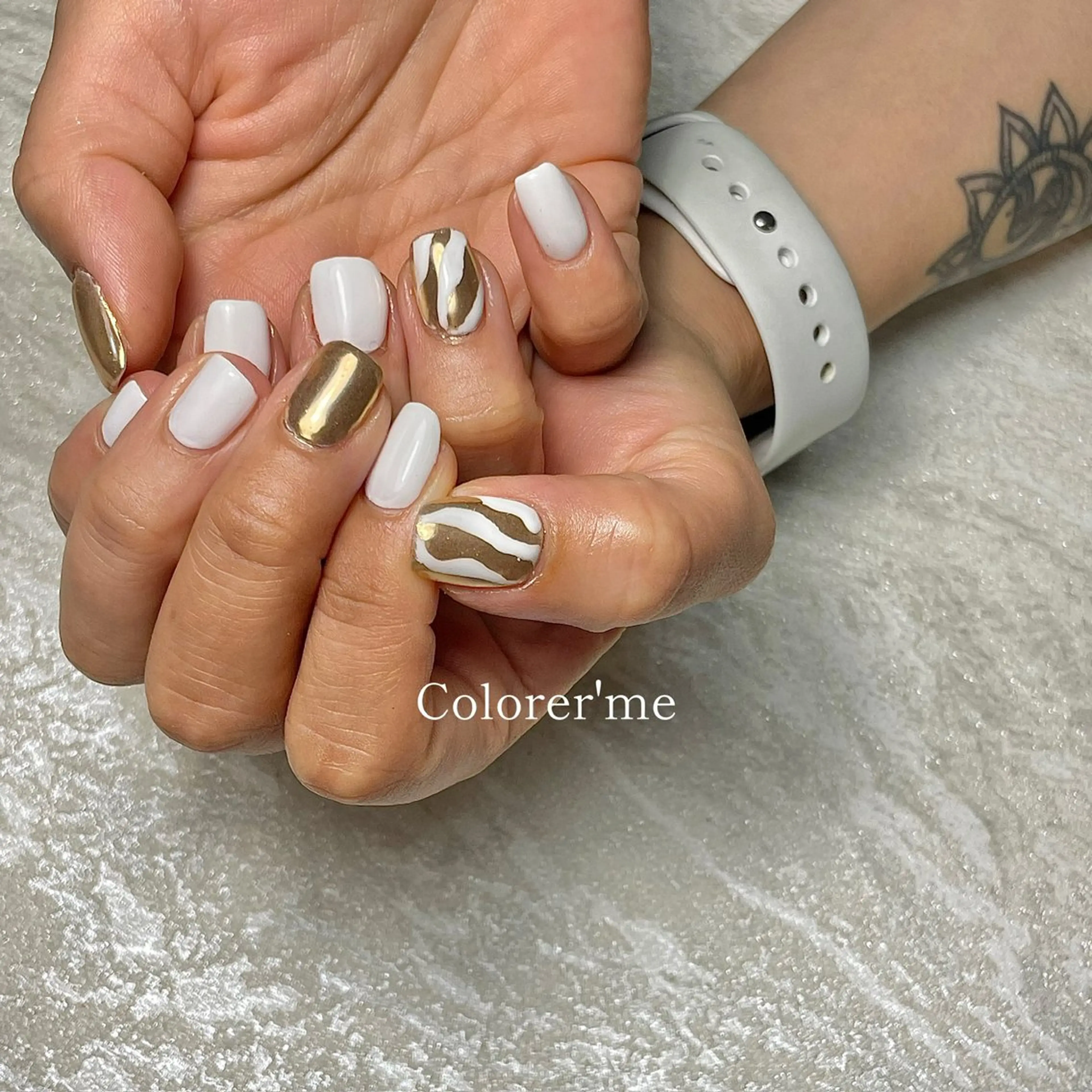 ネイル ニュアンスネイル Colorer'me クロレミーのネイルデザイン