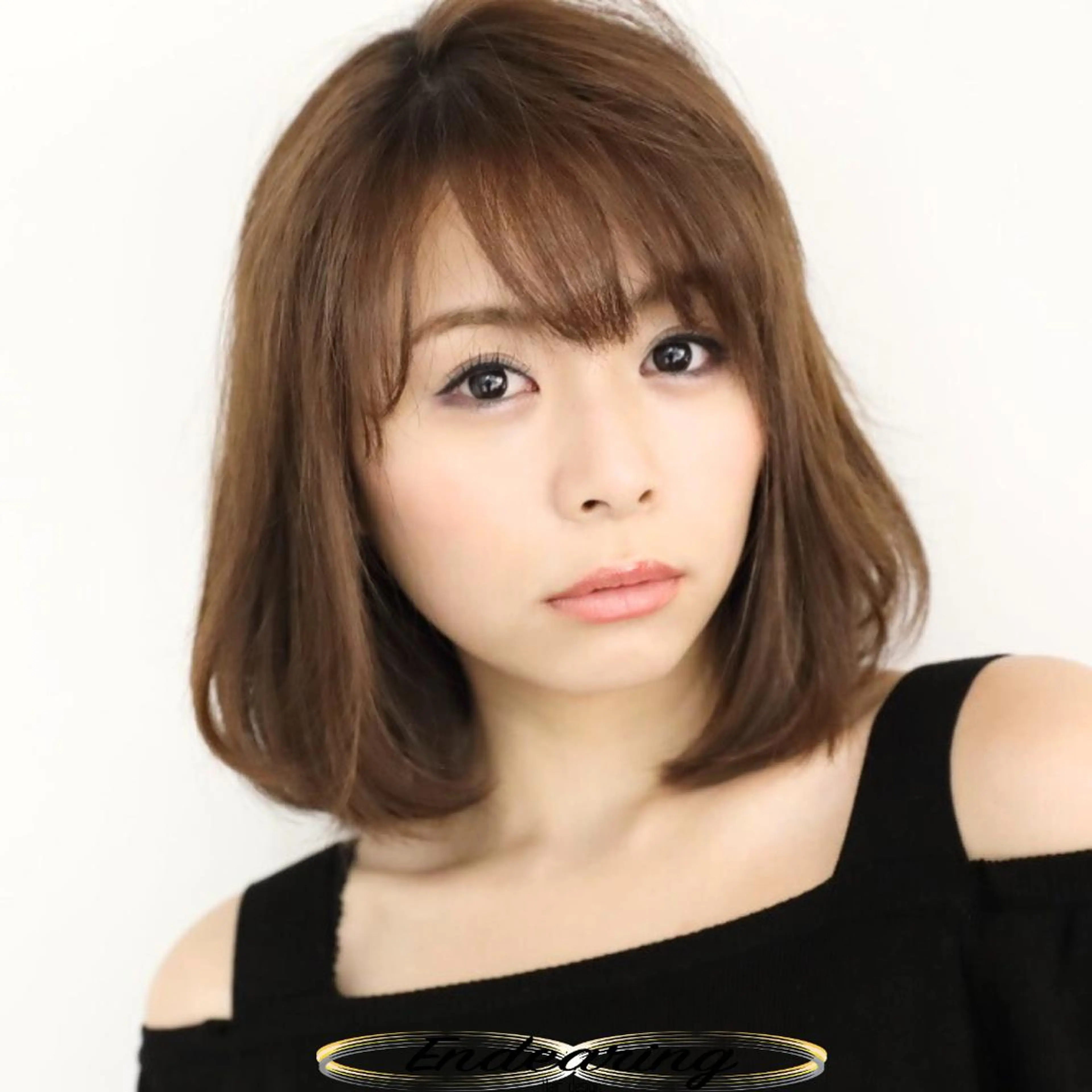 ミディアム ボブレイヤー ボブ レイヤーカット 似合わせカット カット ヘアカラー Endearing 銀座/レイヤーカットのヘアスタイル