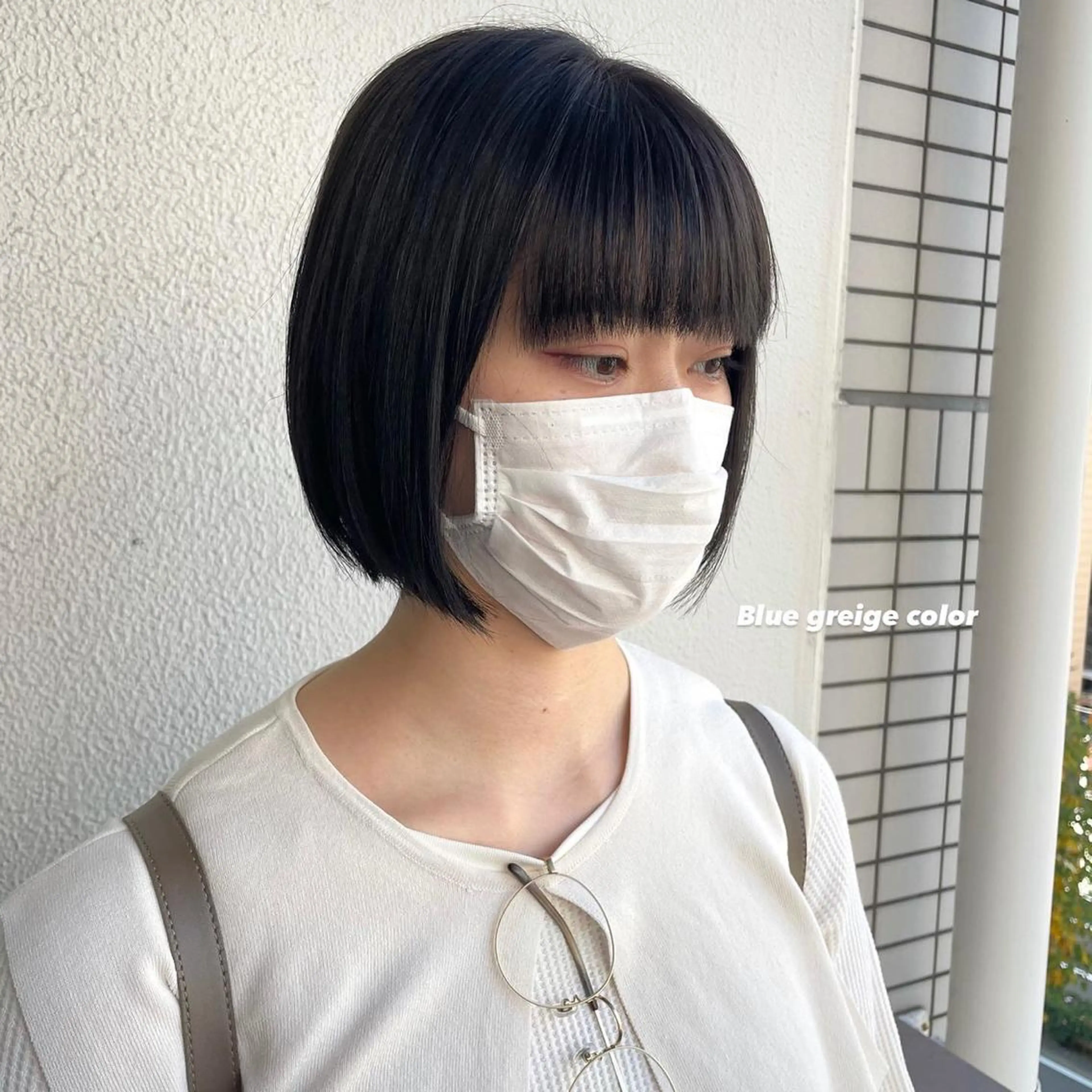 ショート カラー パーマ ヘアアレンジ メンズ キッズ ネイル マツエク・マツパ 透明感カラー・レイヤ ー🎀amika🎀のヘアスタイル