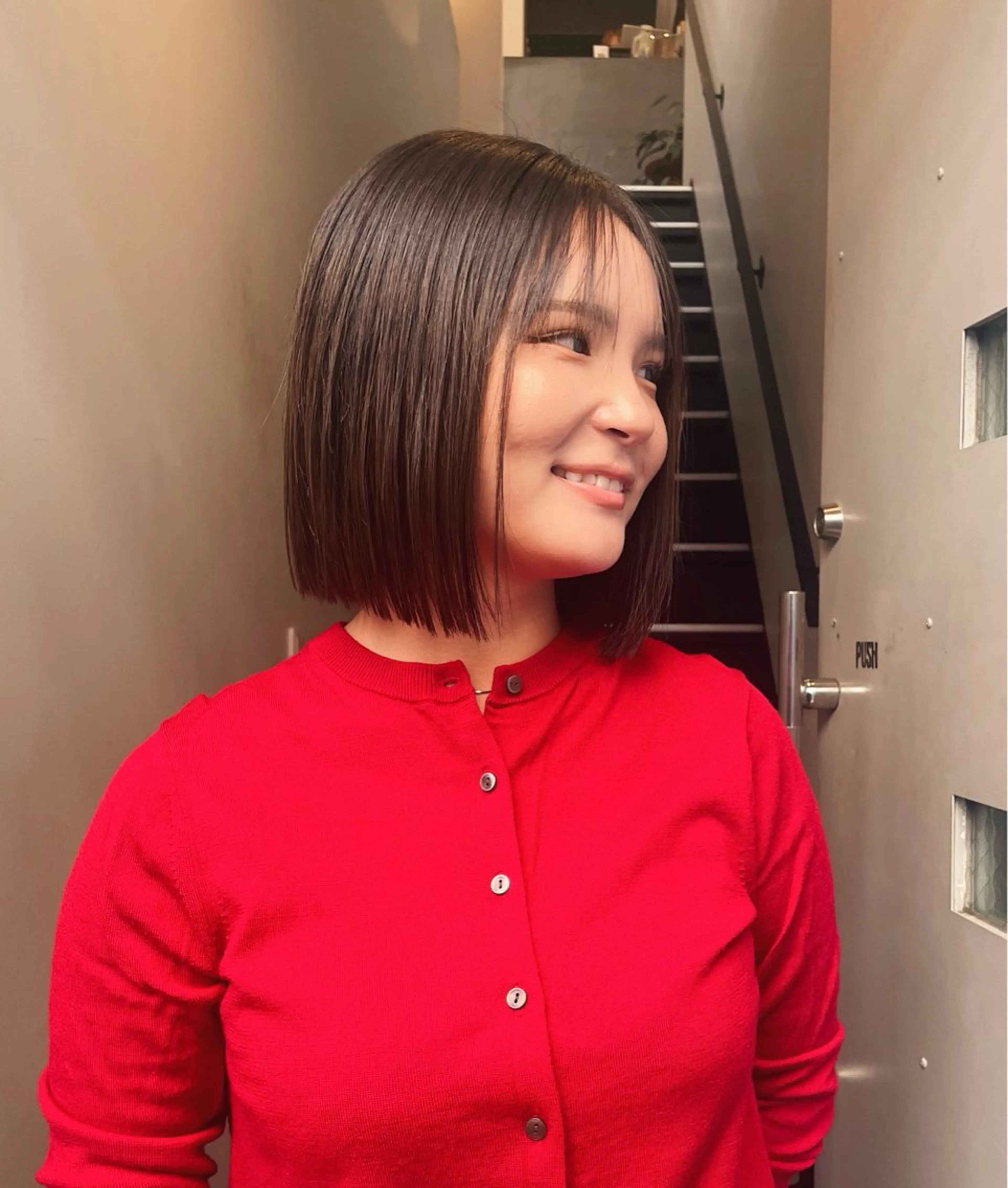 ショート カット ヘアカラー トリートメント ボブ／パーマ指名 No. 1🍃れんとのヘアスタイル