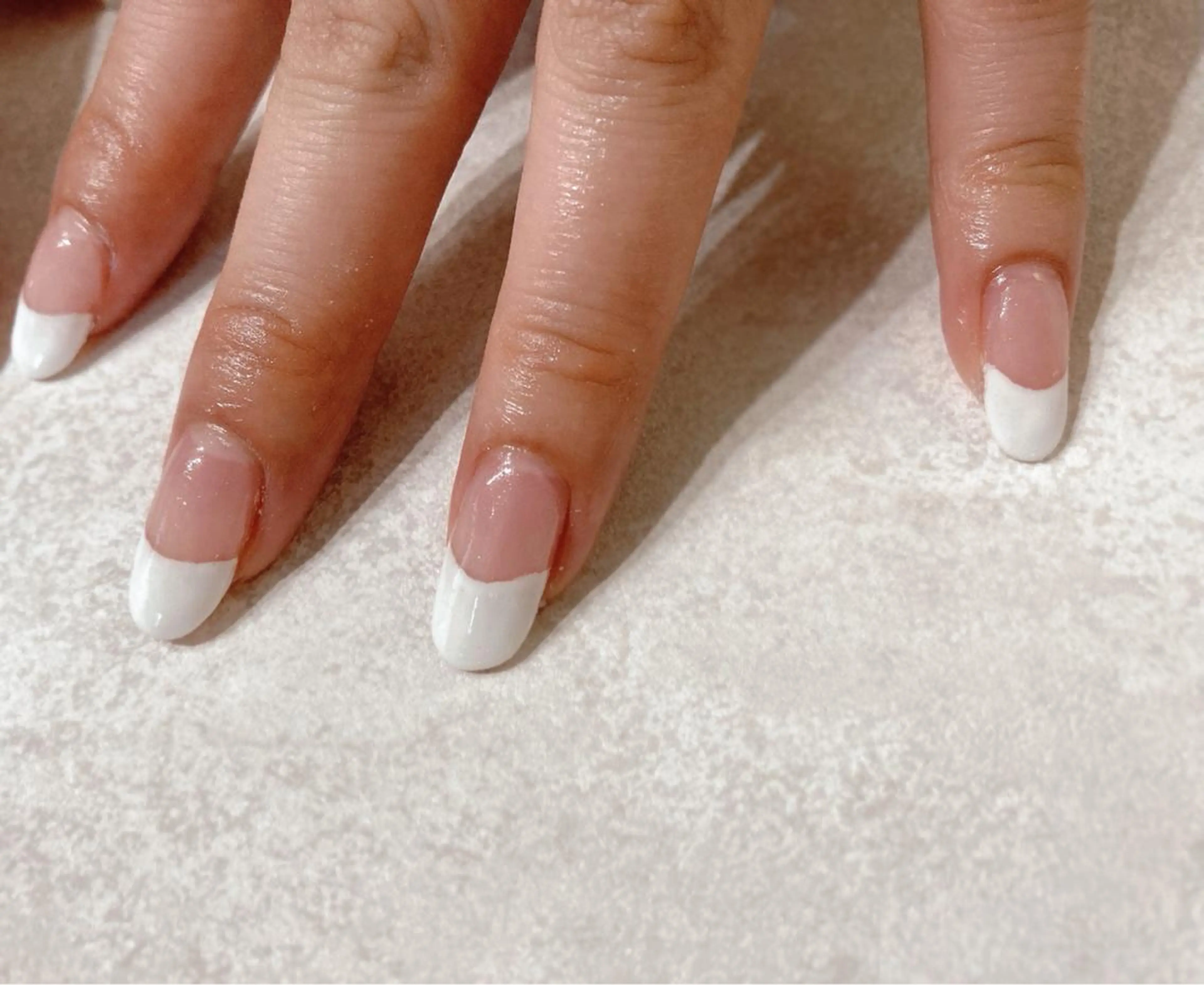 ネイル クリアネイル フレンチネイル ハンドネイル Hiro nail /Harapeccoのネイルデザイン