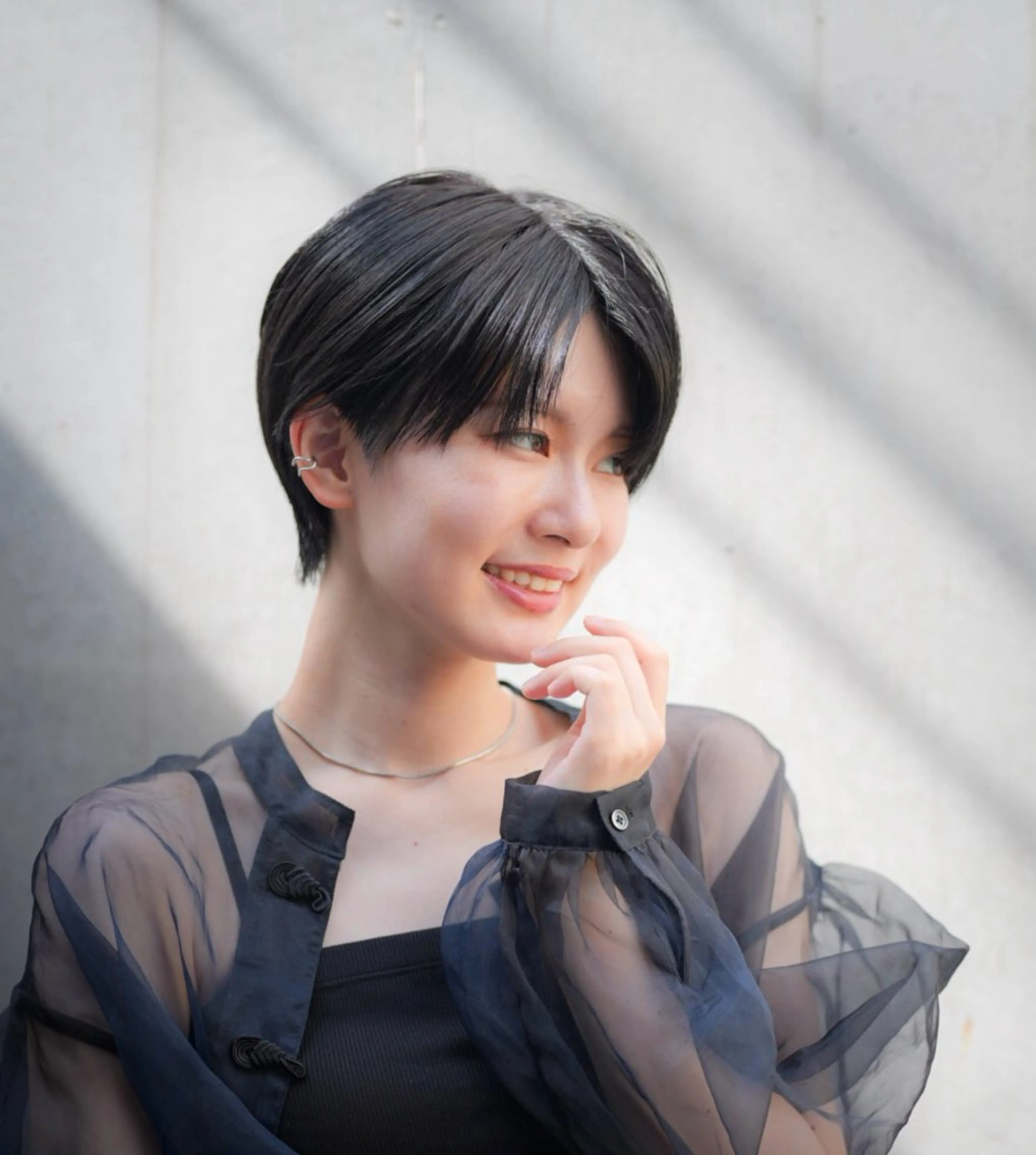 【クールで大人っぽい印象に✨️】ハンサムショートカット➕シャンプーブロー➕スタイリングアドバイスの写真