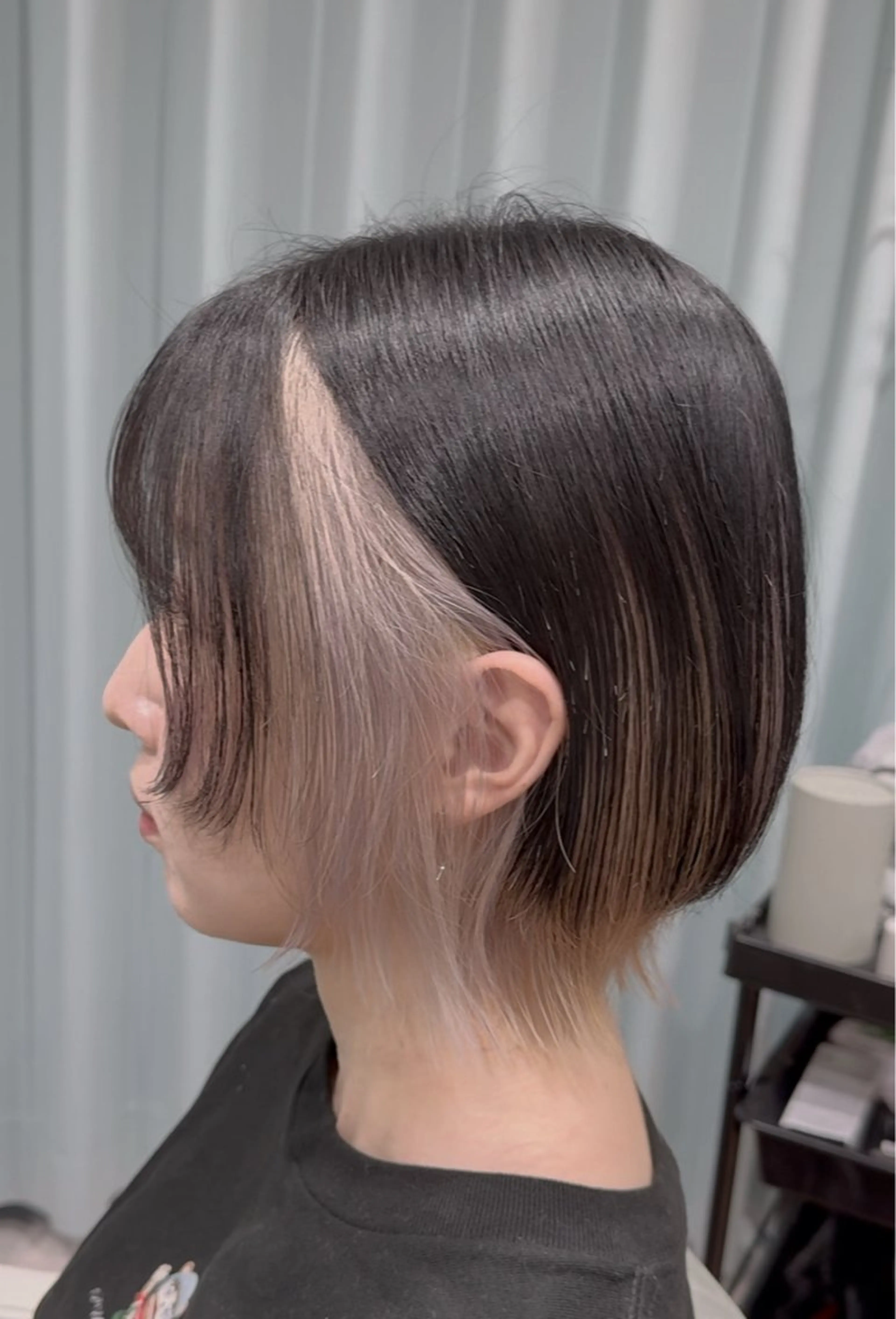 ショート カラー デザインカラー ヘアカラー トリートメント ハイトーン/ブリーチ /ボブ特化/SOMAのヘアスタイル