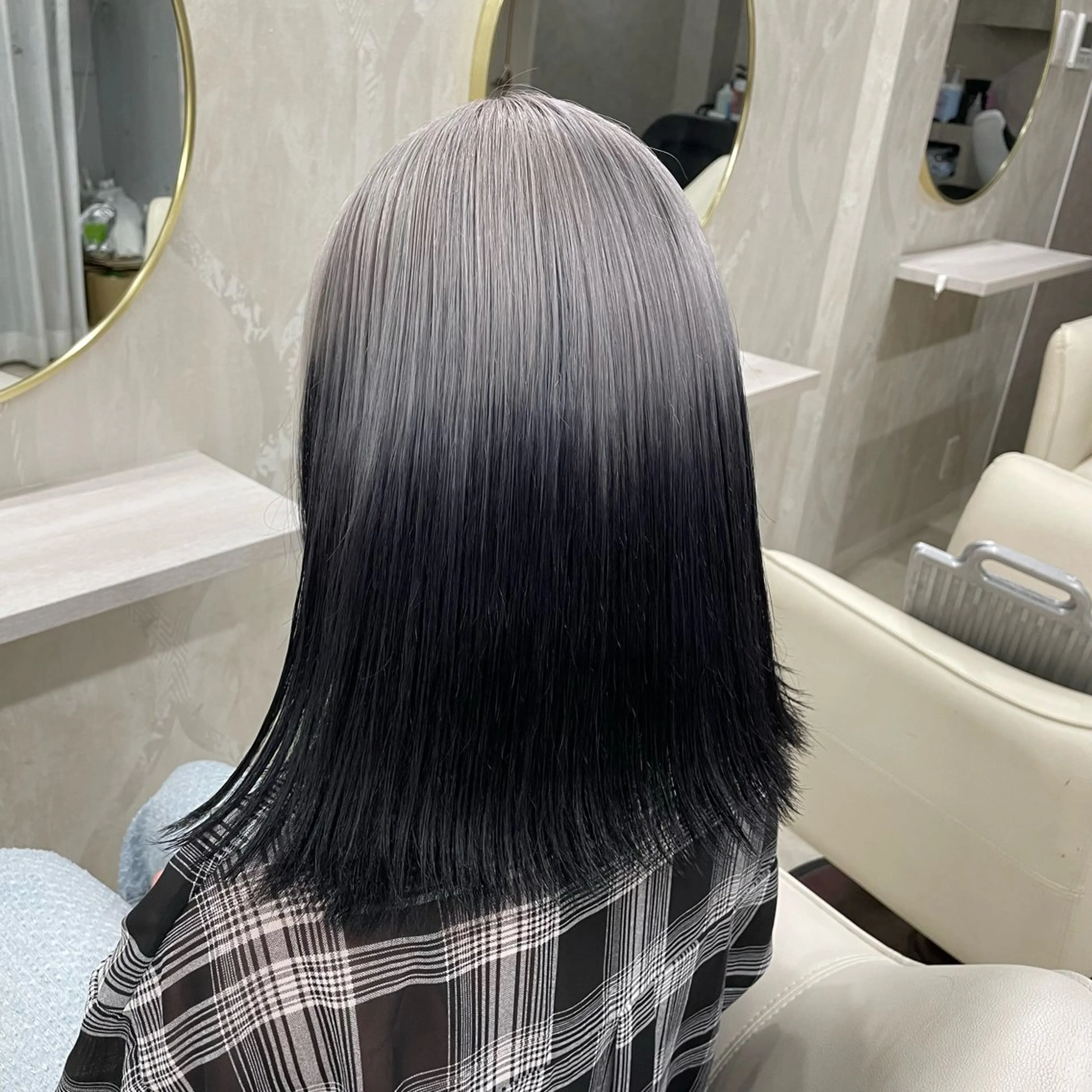 セミロング ヘアカラー トリートメント 🌟ハイトーン/ボブ /RYOJU🌟のヘアスタイル