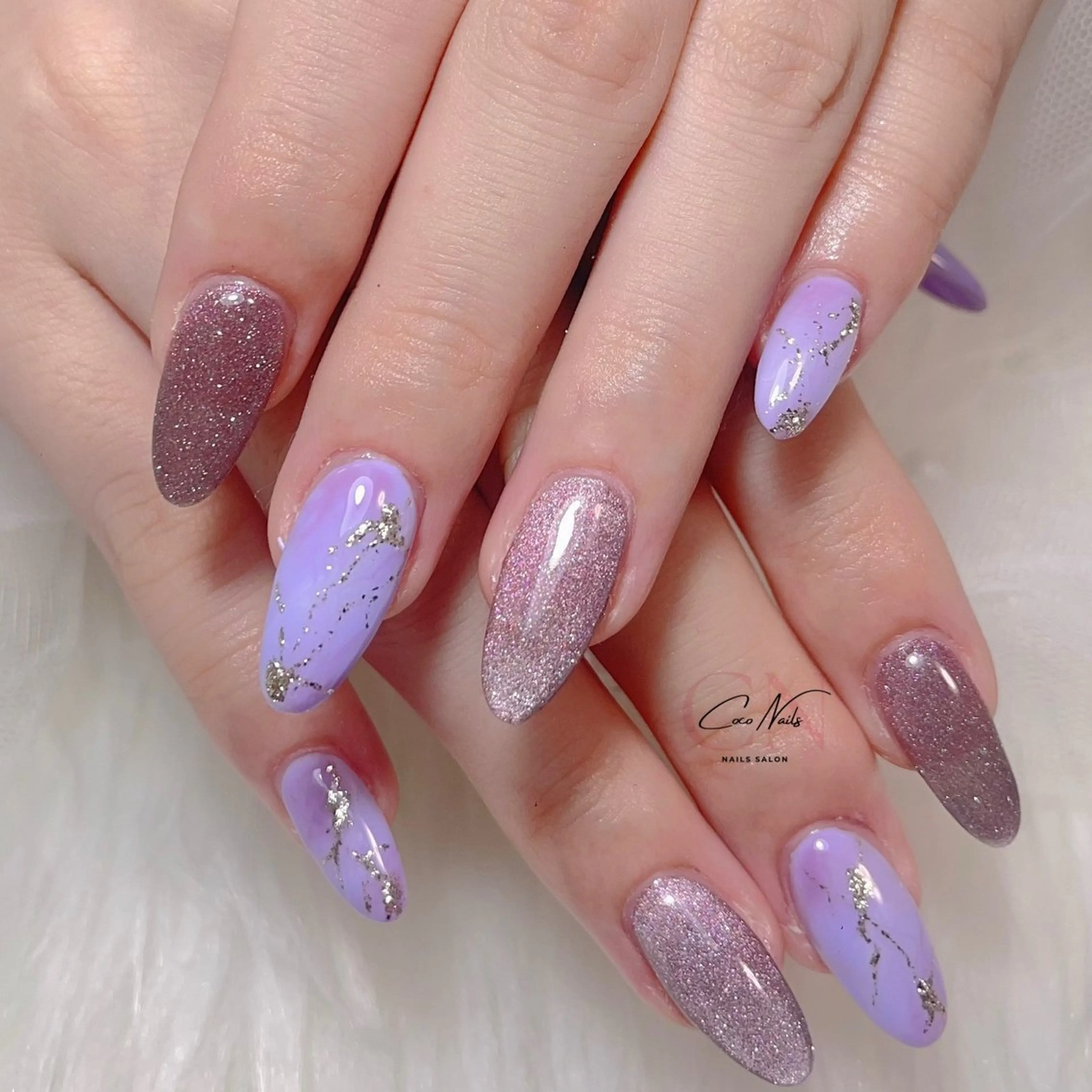 【自爪】シンプルデザイン　４本コース　¥7500→¥6500の写真