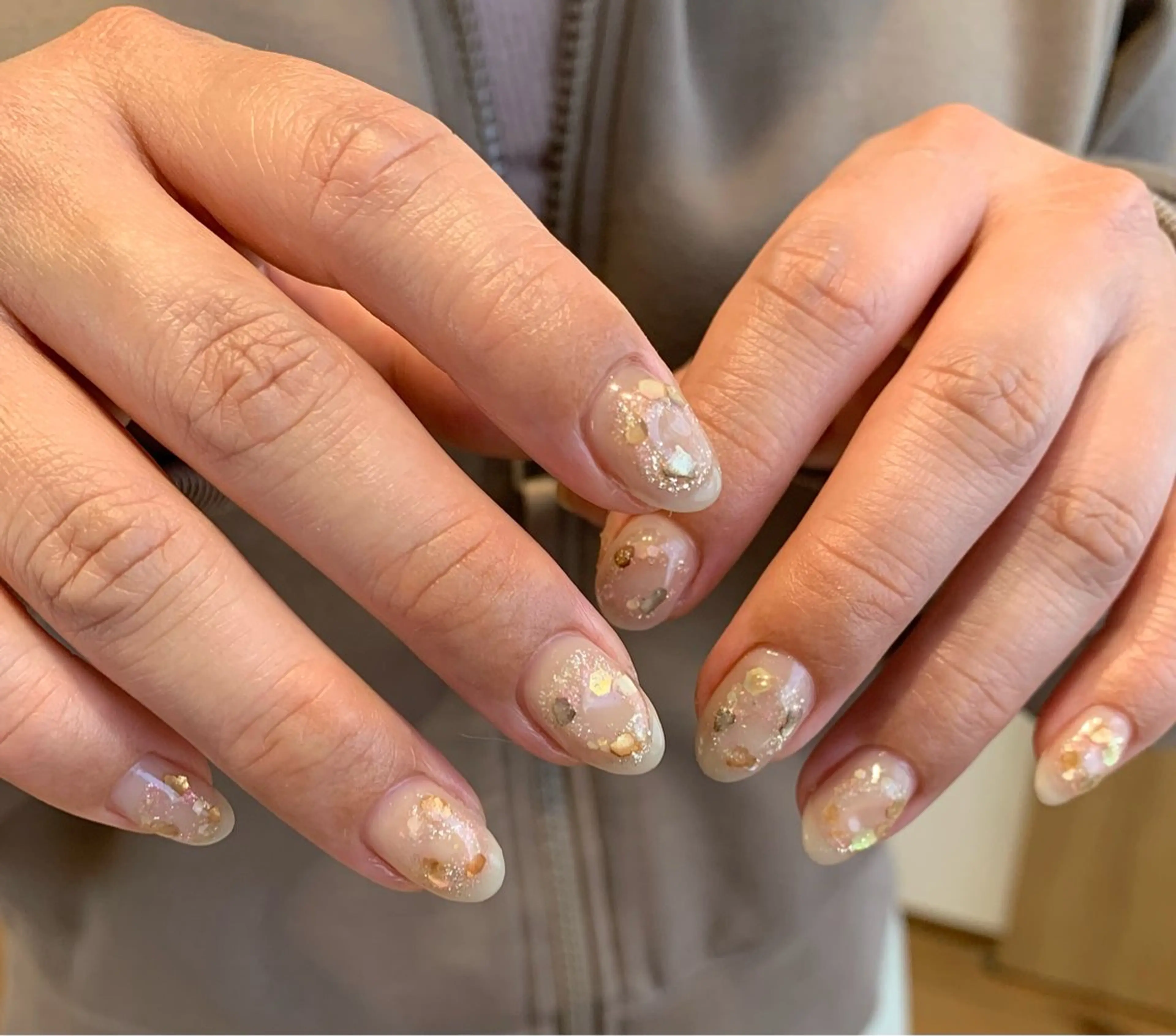 ネイル フラッシュネイル マグネットネイル ニュアンスネイル オフィスネイル ショートネイル sufu. nail YUKIのネイルデザイン