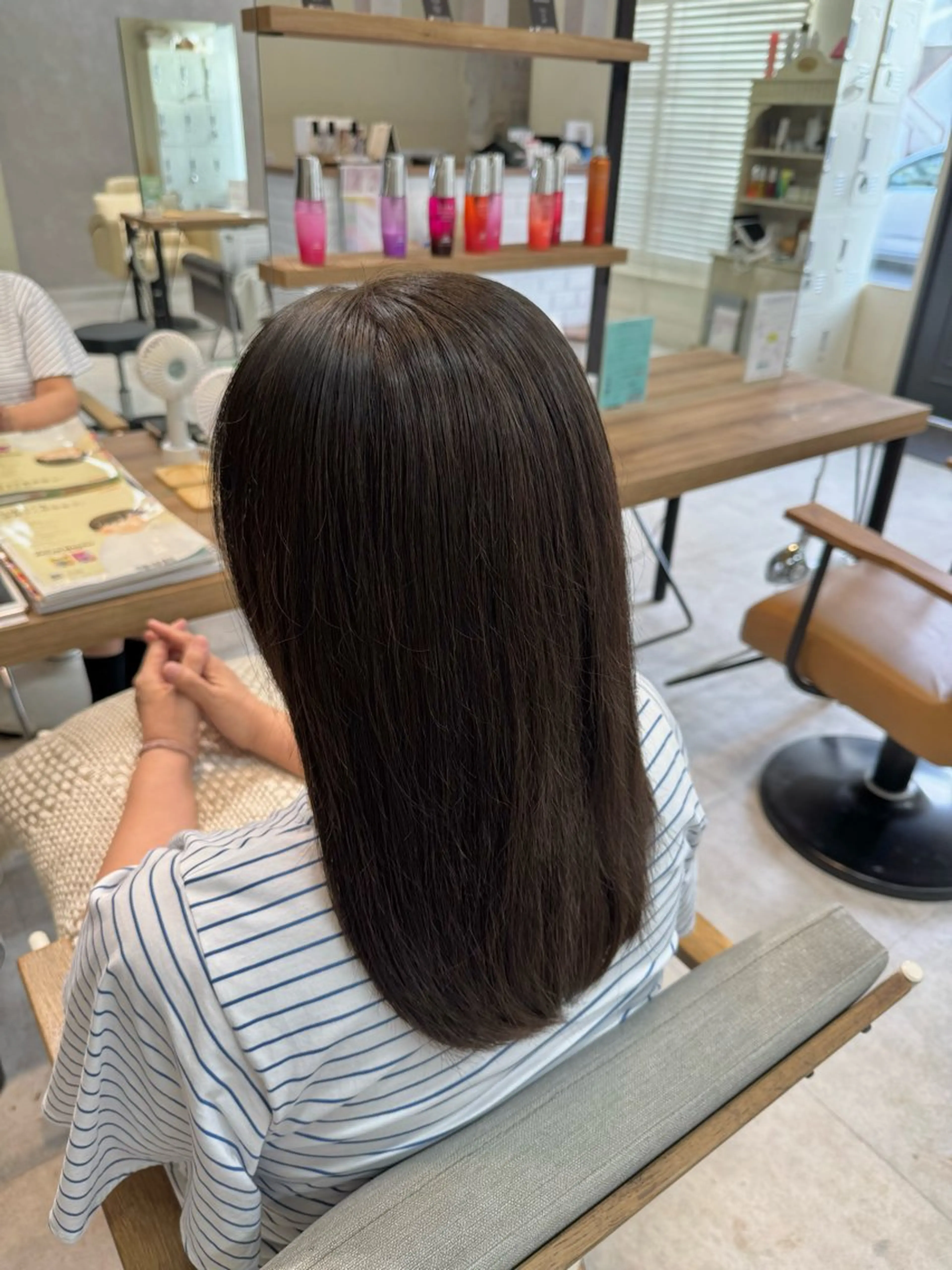 カラー 🫧毛先カット 🫧山中沙希のヘアスタイル