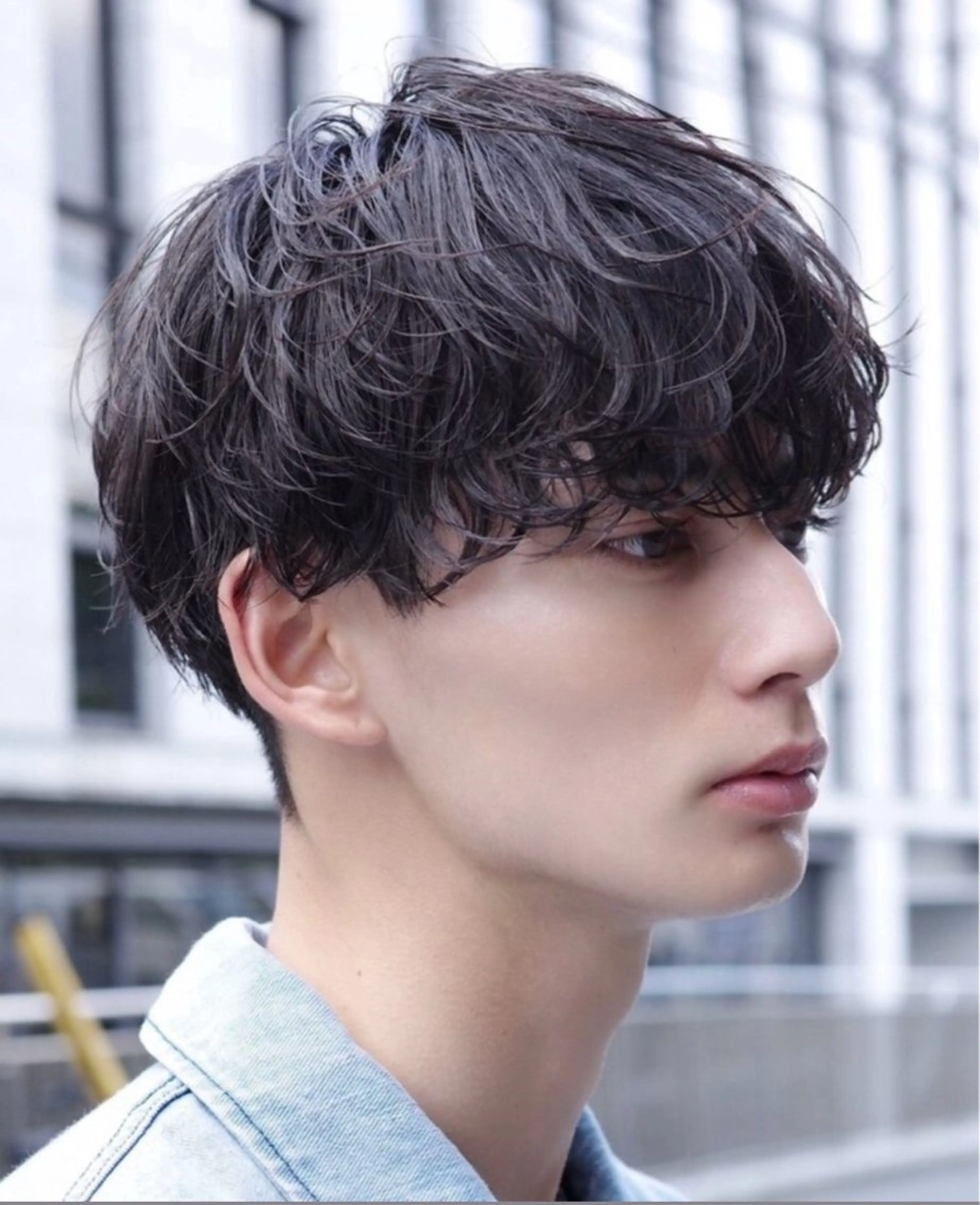 パーマ メンズ メンズパーマ ツイストスパイラルパーマ スパイラルパーマ ストレートパーマ カット メンズ/シャドウ/ 波巻き/kyogoのヘアスタイル