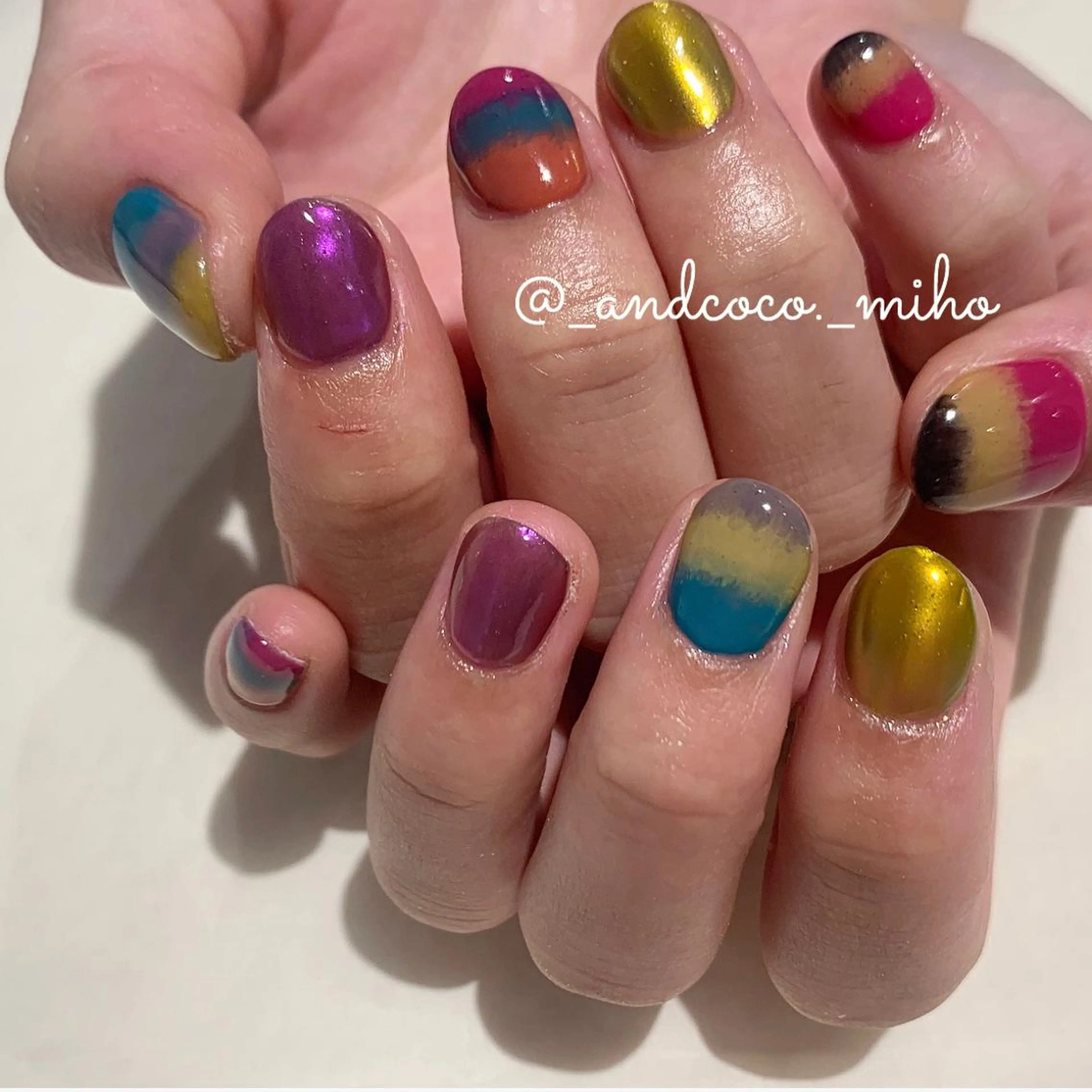 ネイル ハンドネイル Nailist〻 mihoのネイルデザイン