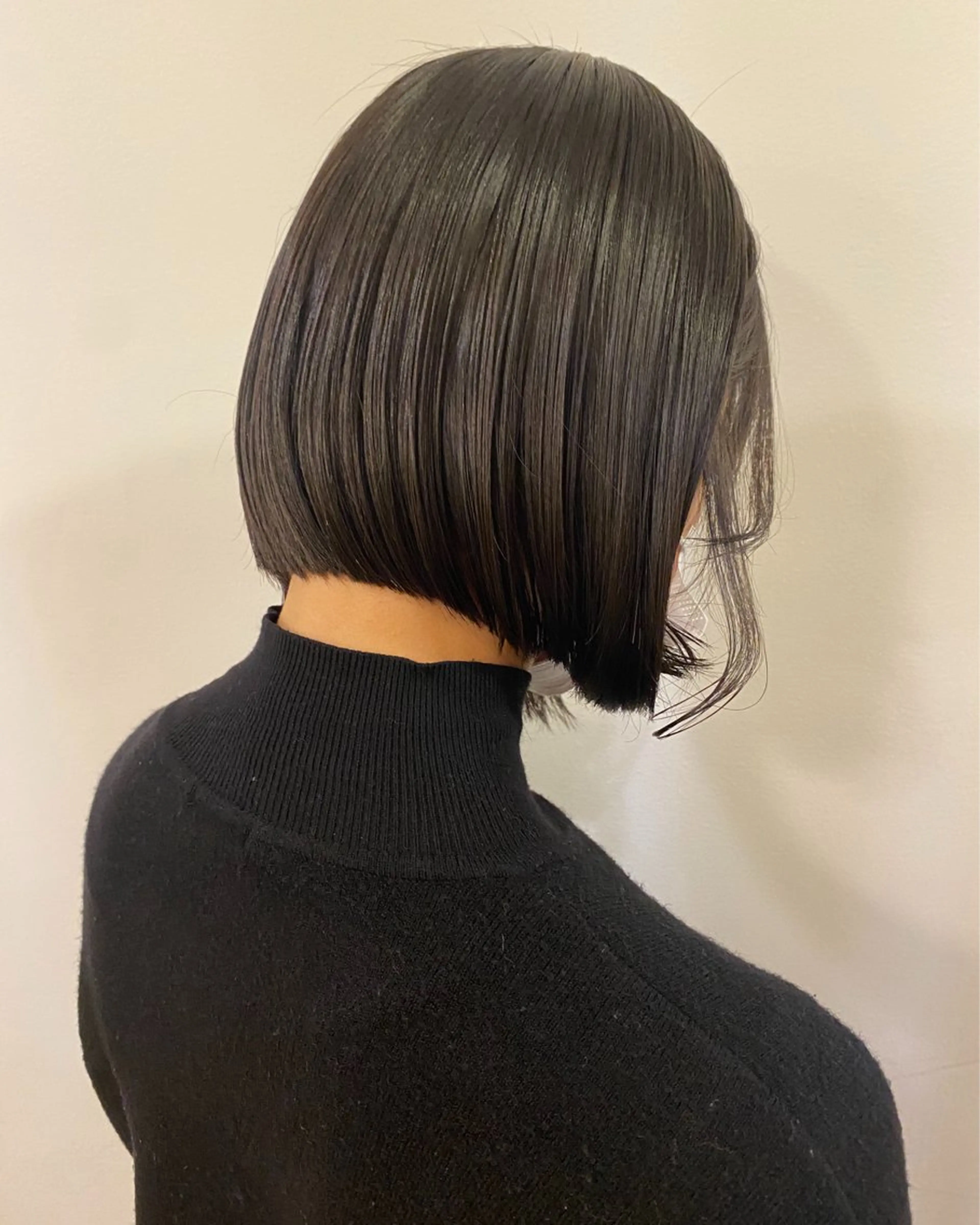 ショート ボブ LYNDA所属・sana🤍ボブ ベージュ🤍のヘアスタイル