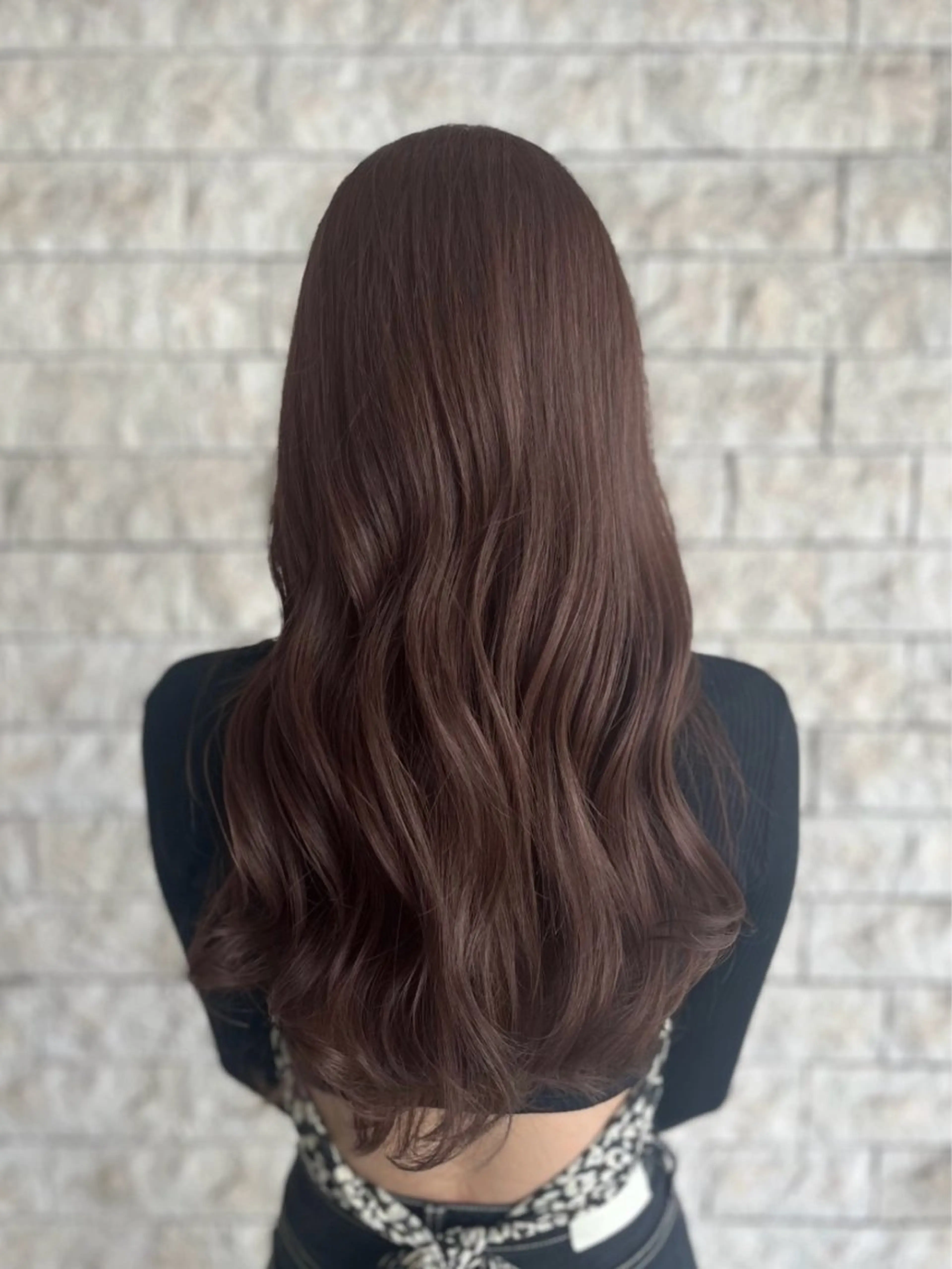 ロング カラー 透明感カラー／ 艶感カラー／RAMUのヘアスタイル