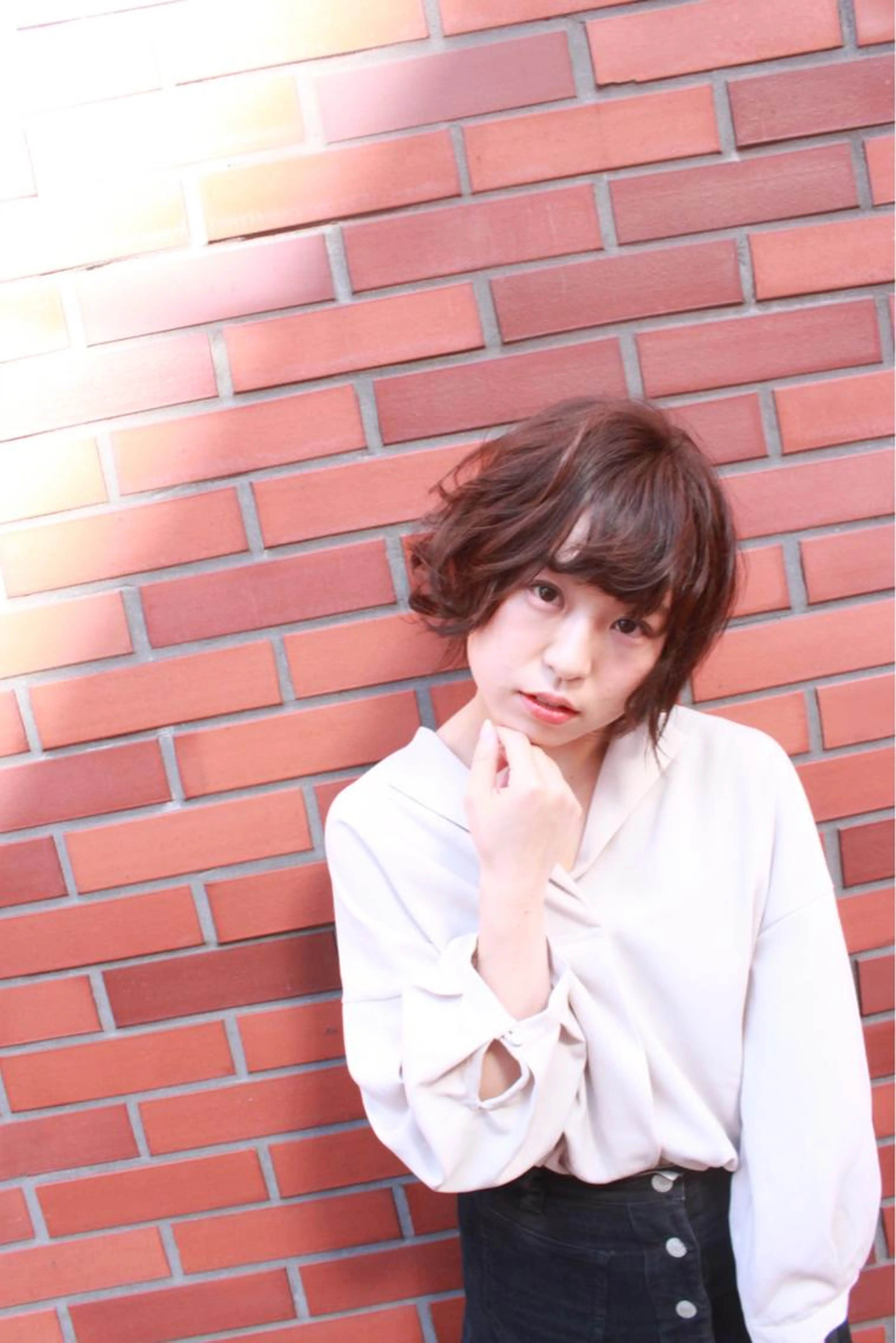 撮影サロンモデル【肩上ボブ〜ショート限定】の写真