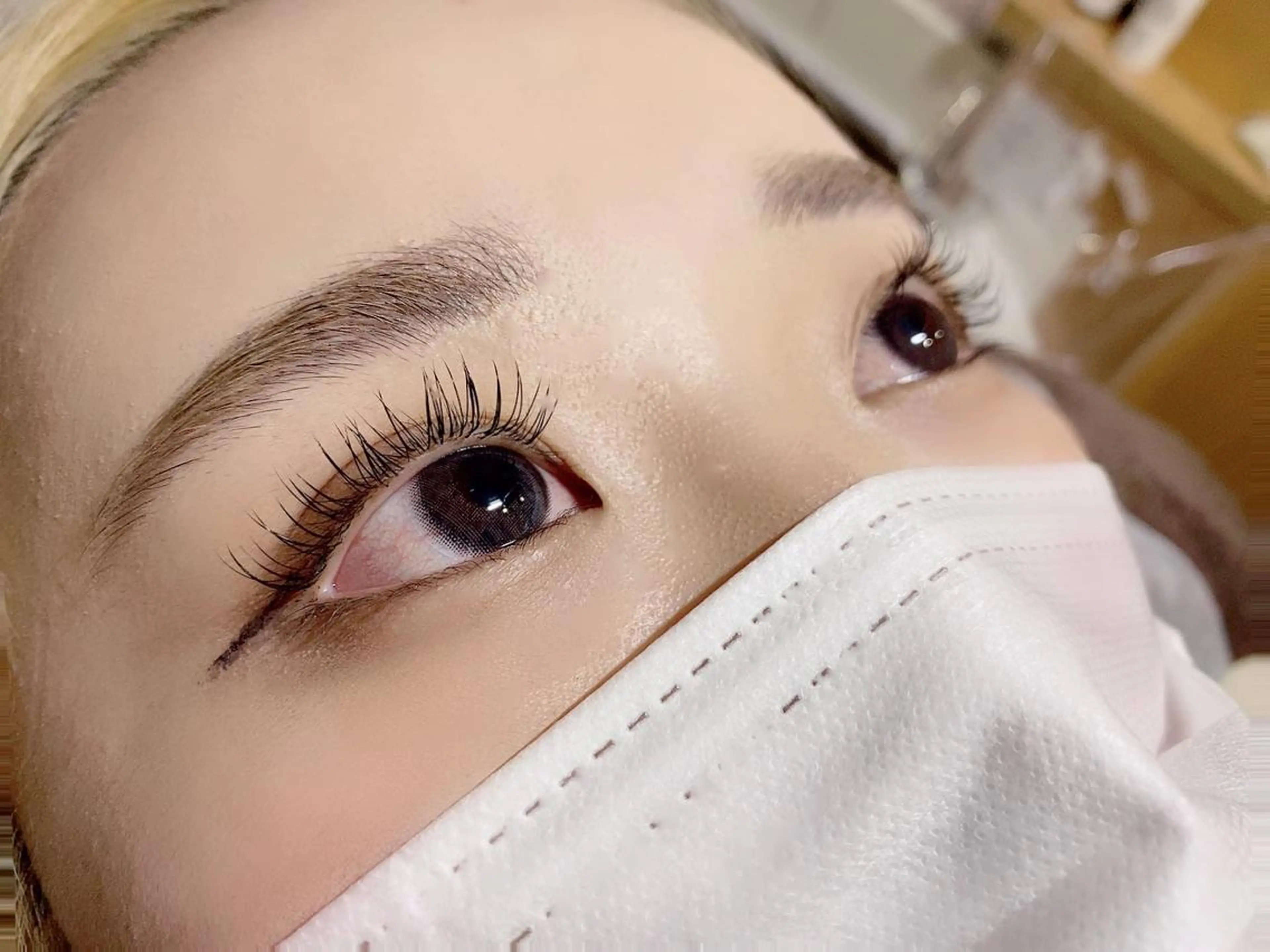 マツエク・マツパ Cカール フラットラッシュ 山下 帆乃花のマツエク・マツパデザイン