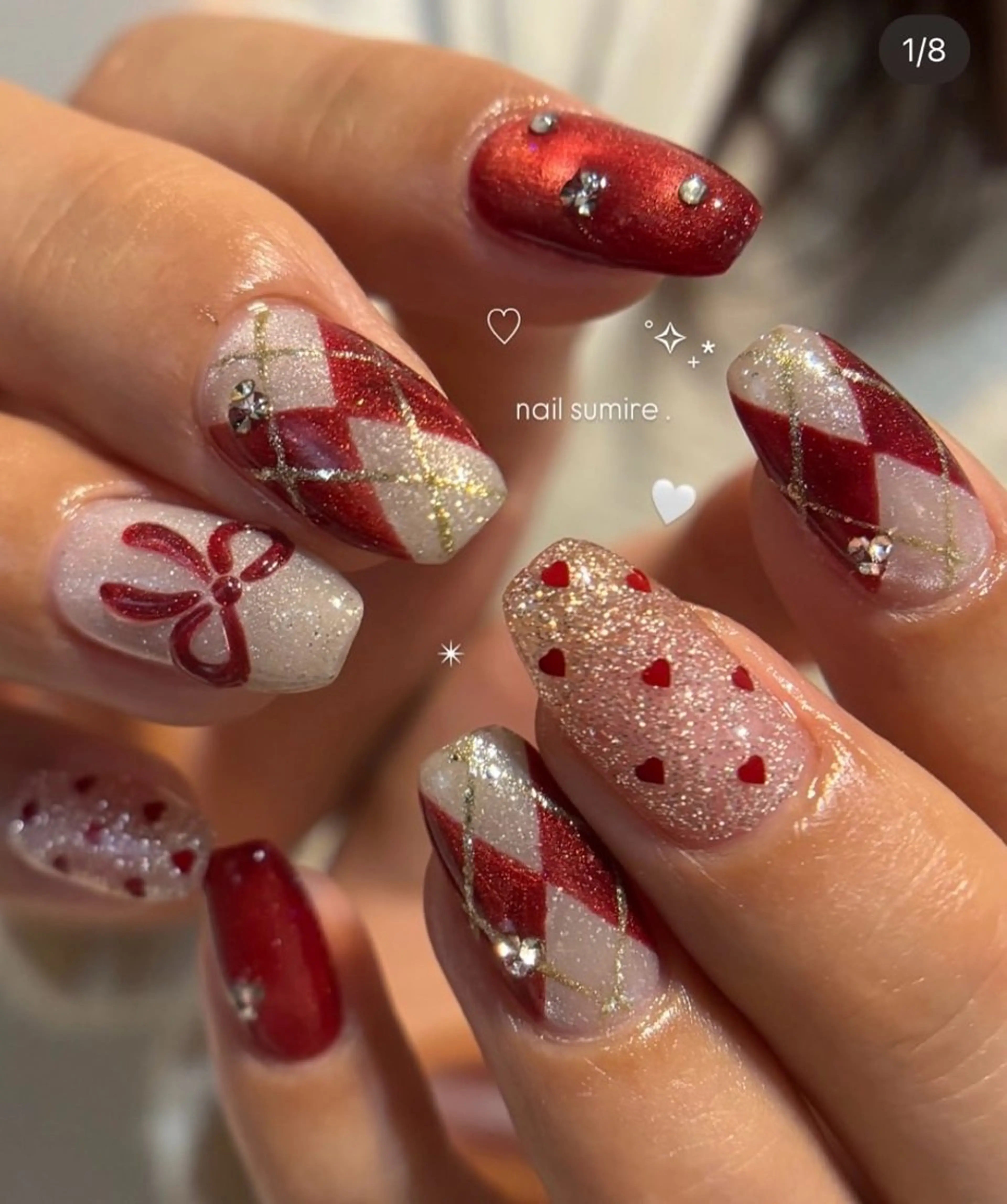 ネイル 石川 穂波のネイルデザイン