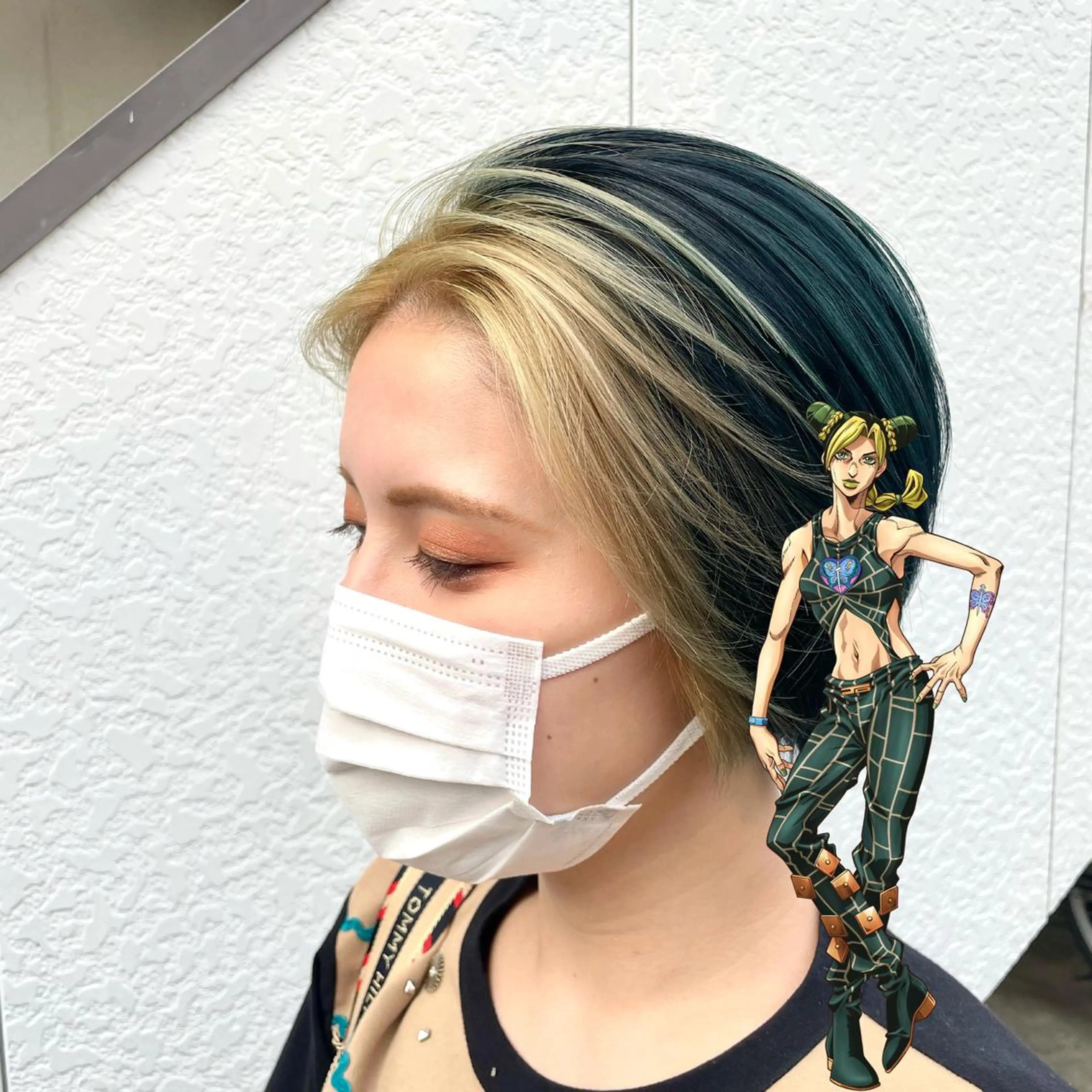 ショート カラー インナーカラー 推し ブリーチ  髪質改善のヘアスタイル