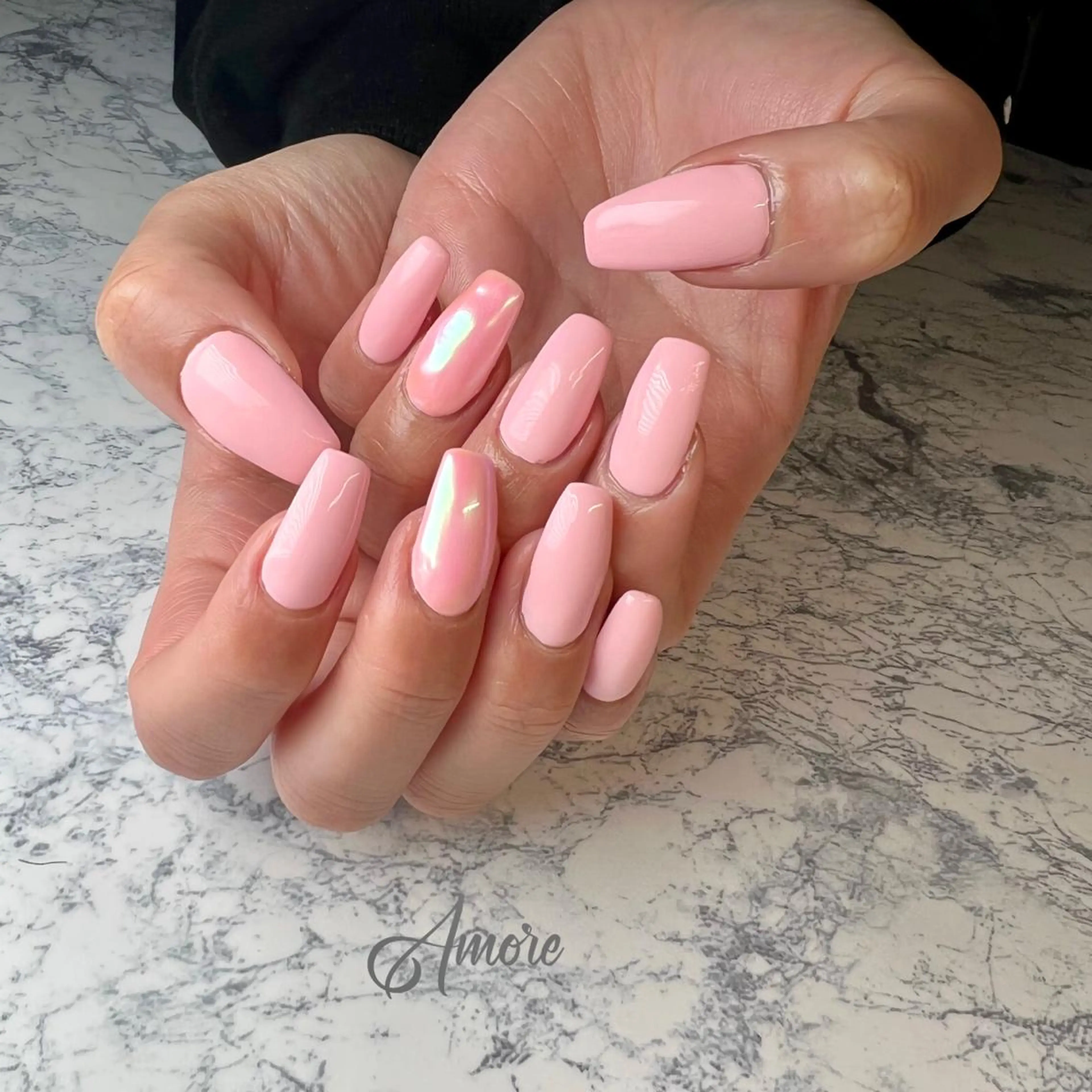 キッズ ネイル ジェルネイル 氷ネイル・うるうるネイル マグネットネイル ミラーネイル ニュアンスネイル You kyehwaのネイルデザイン