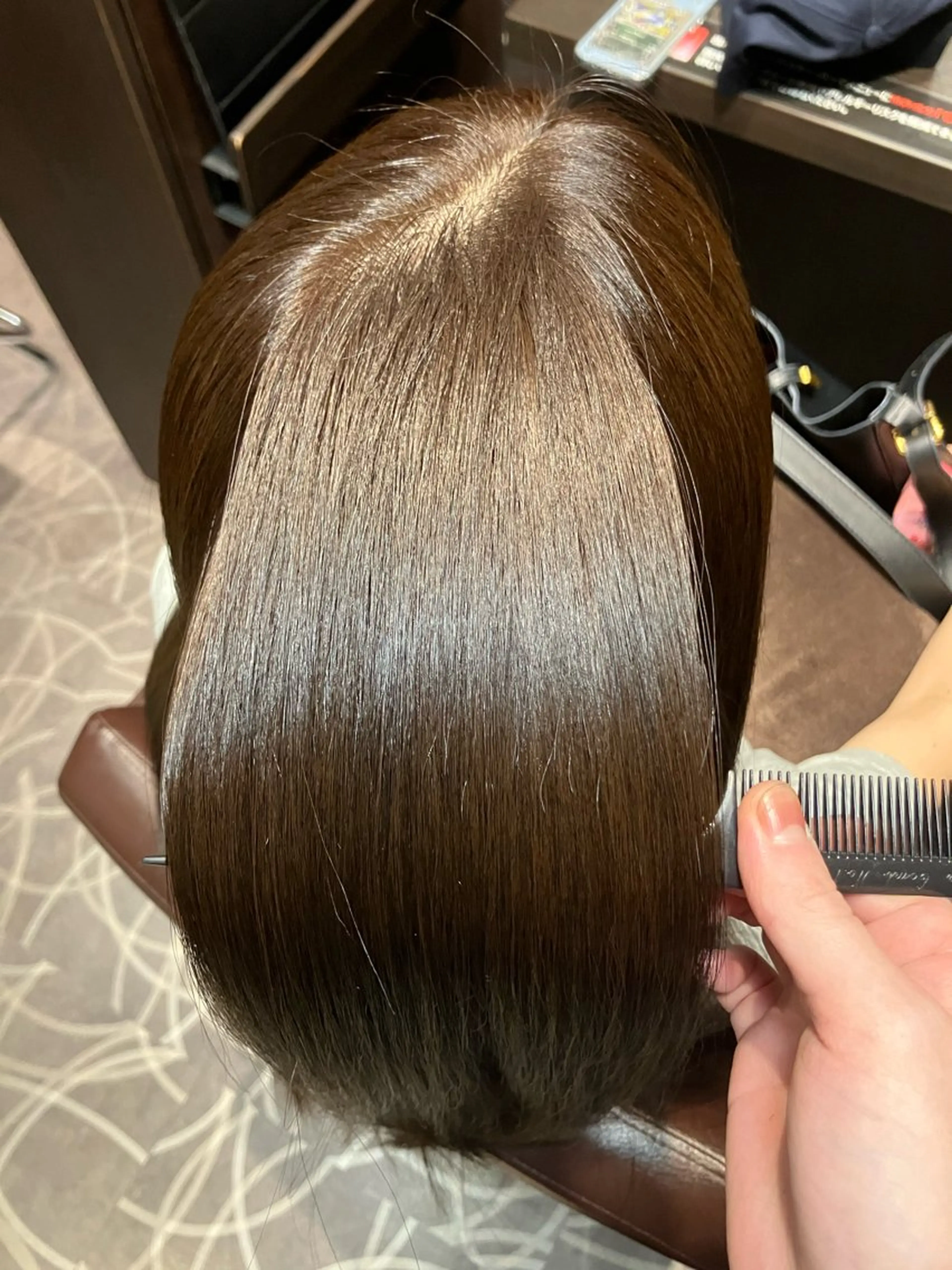 ロング カラー ブラウンカラー 小池 穂果/ 府中のヘアスタイル