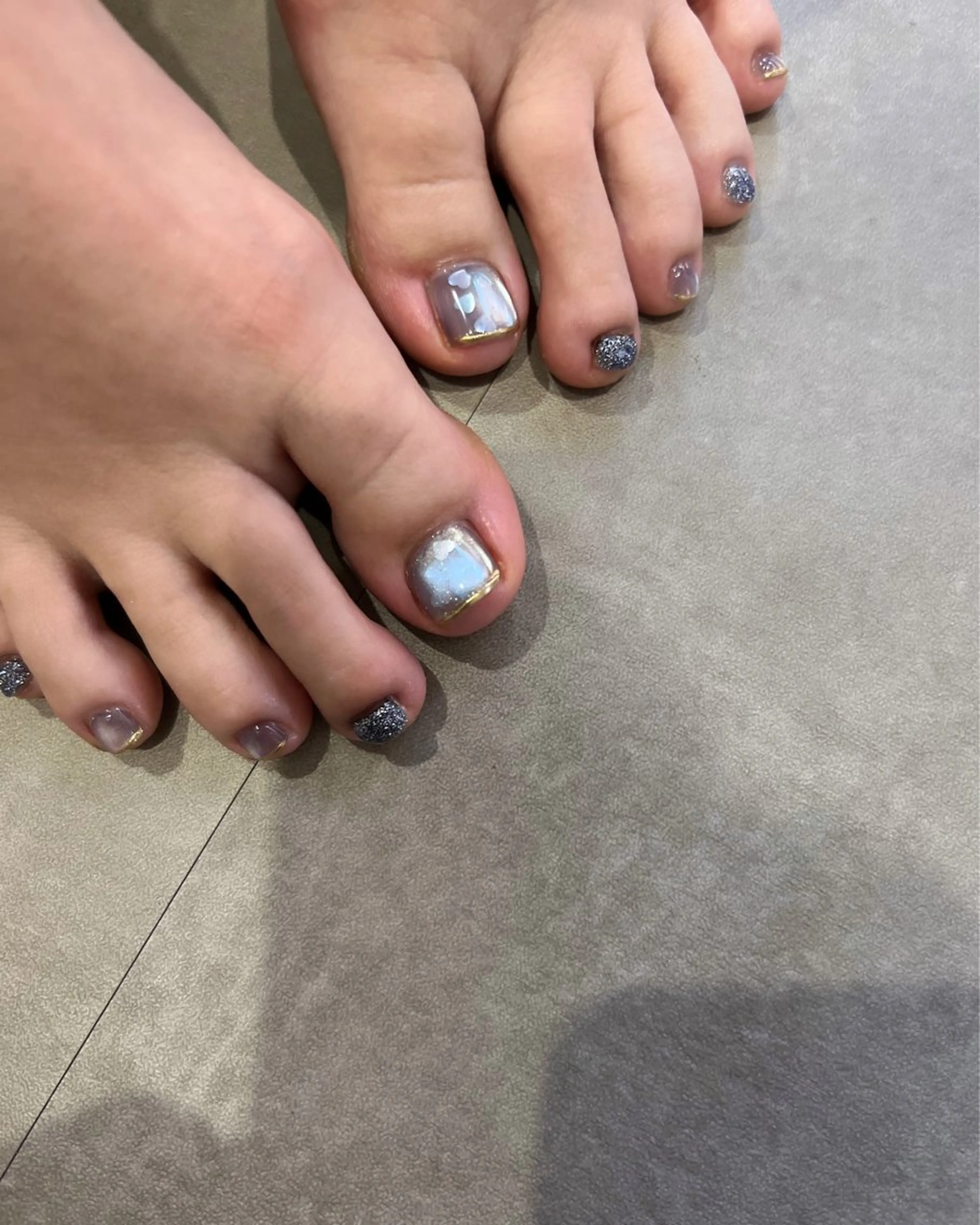 ネイル フットネイル A/gan nail salonのネイルデザイン