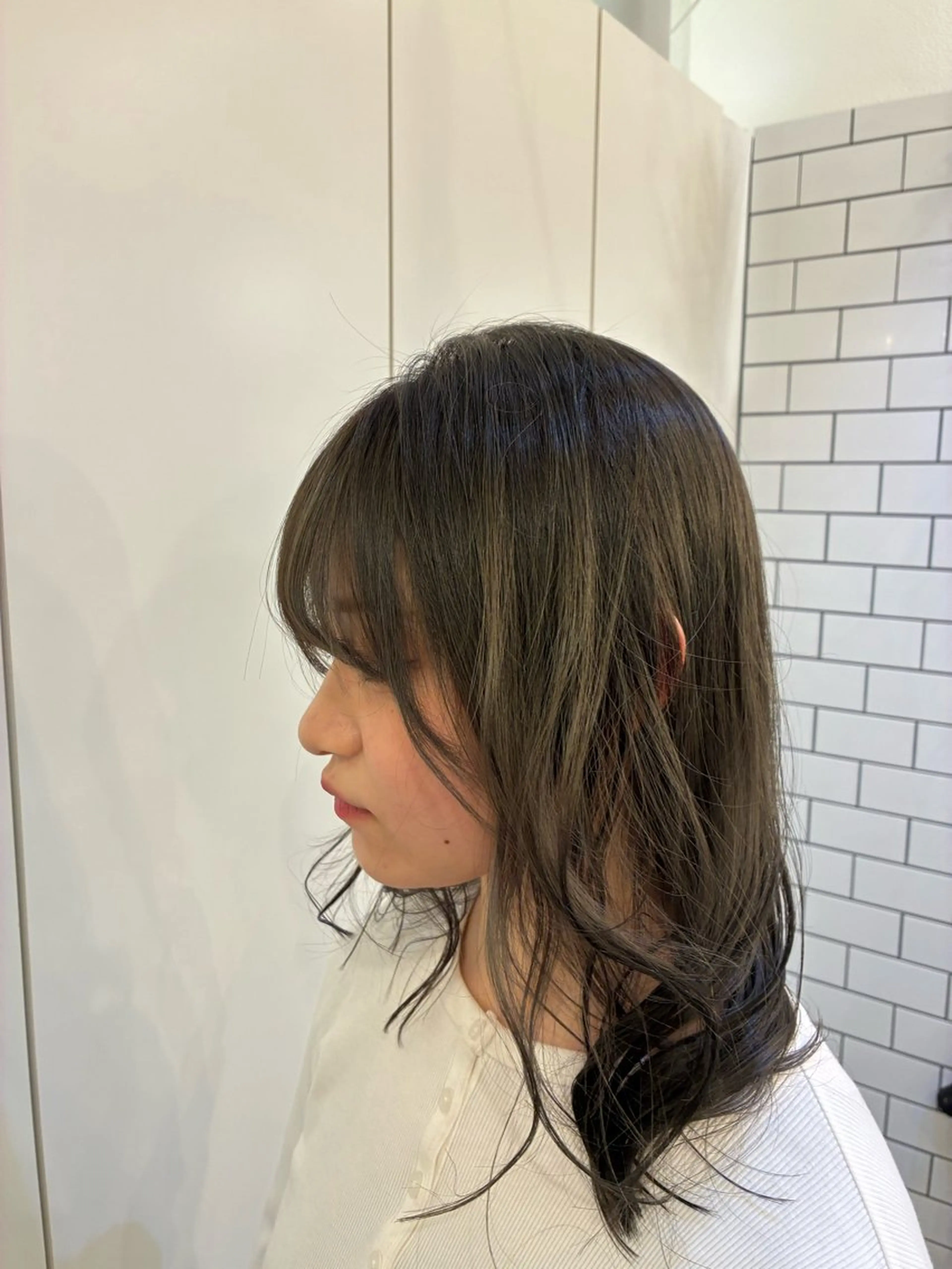 ミディアム カラー カット 💐レイヤー/ 暖色/りゅーき💐のヘアスタイル