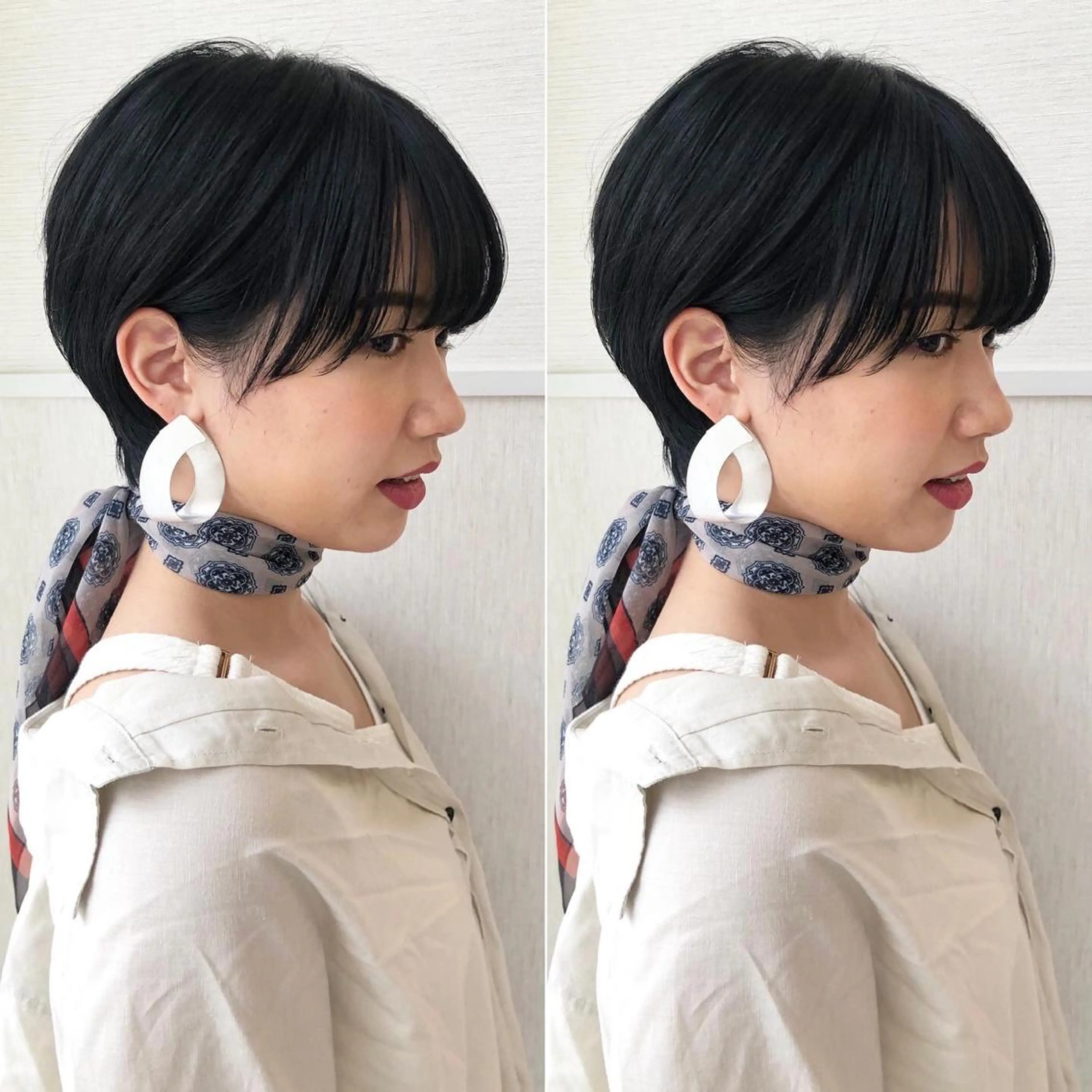 ショート 三鷹で1番ショート ボブをカットする新谷のヘアスタイル