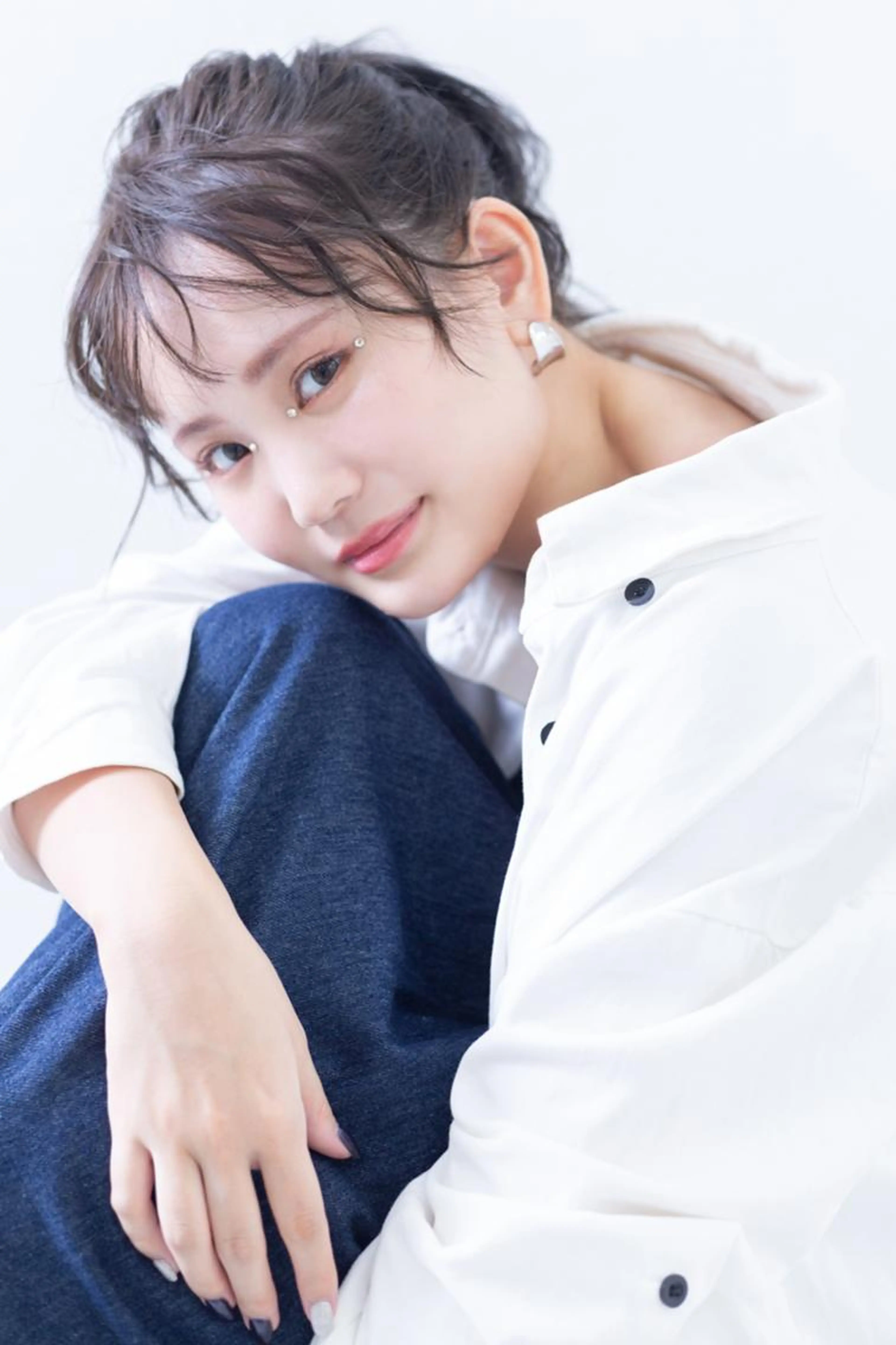 【ヘア＆メイク】ナチュラルに盛れるヘアメイク/ブルべ/イエベ/一重メイクの写真