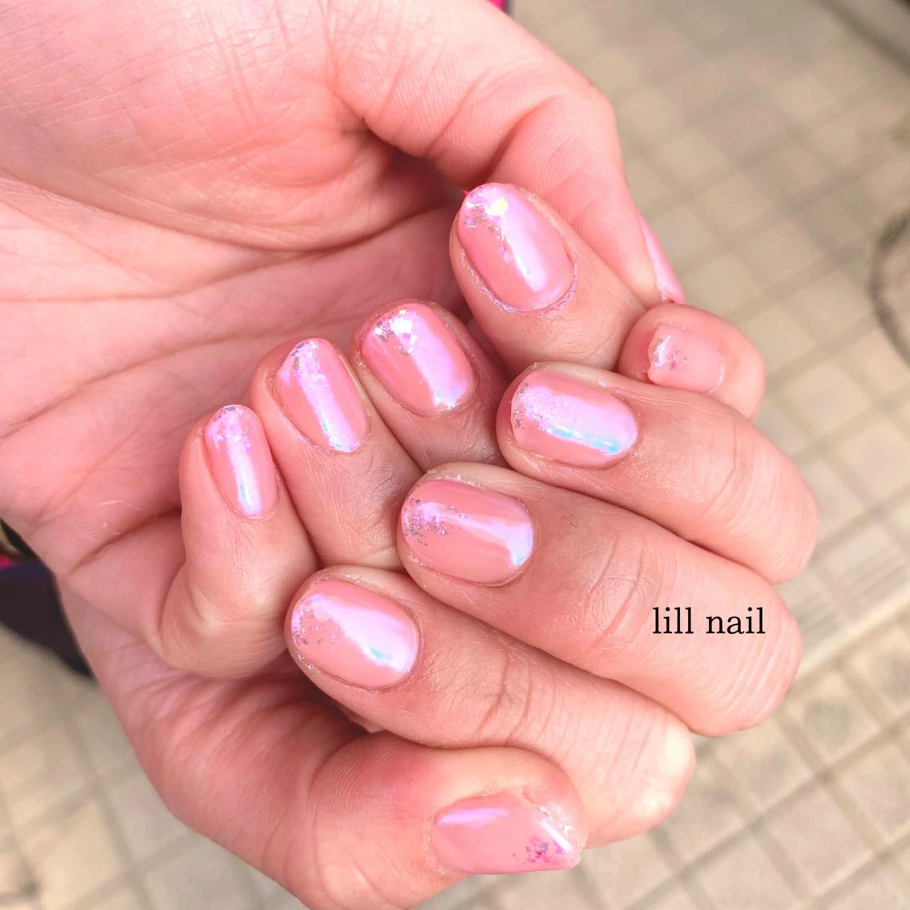 ショート pllia beautyのネイルデザイン