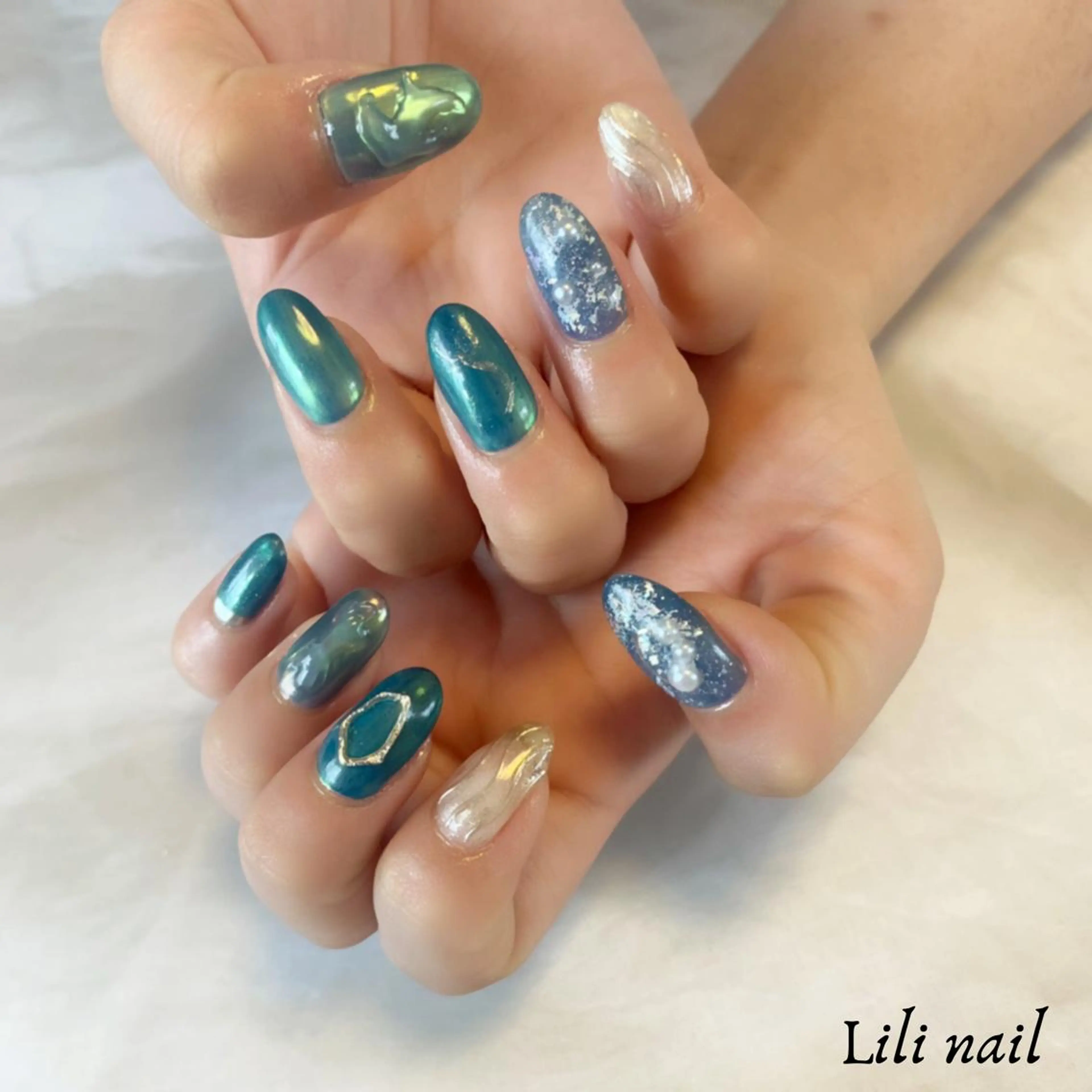 ネイル アートネイル ハンドネイル Lili beauty salon所属・Lilibeauty salonのネイルデザイン