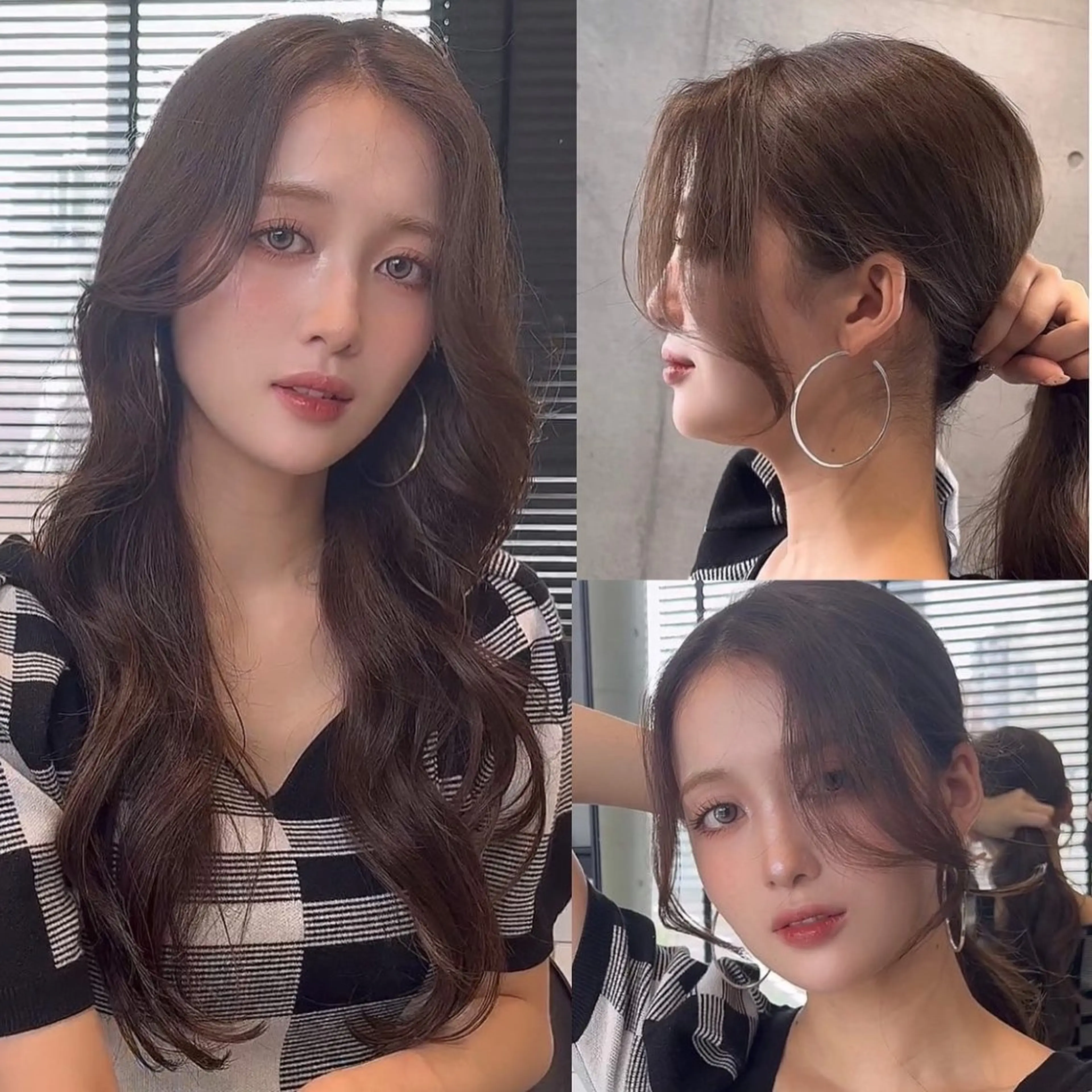 セミロング カラー カット ヘアカラー トリートメント 🌫️大人韓国ヘア 🌫️naoyaのヘアスタイル