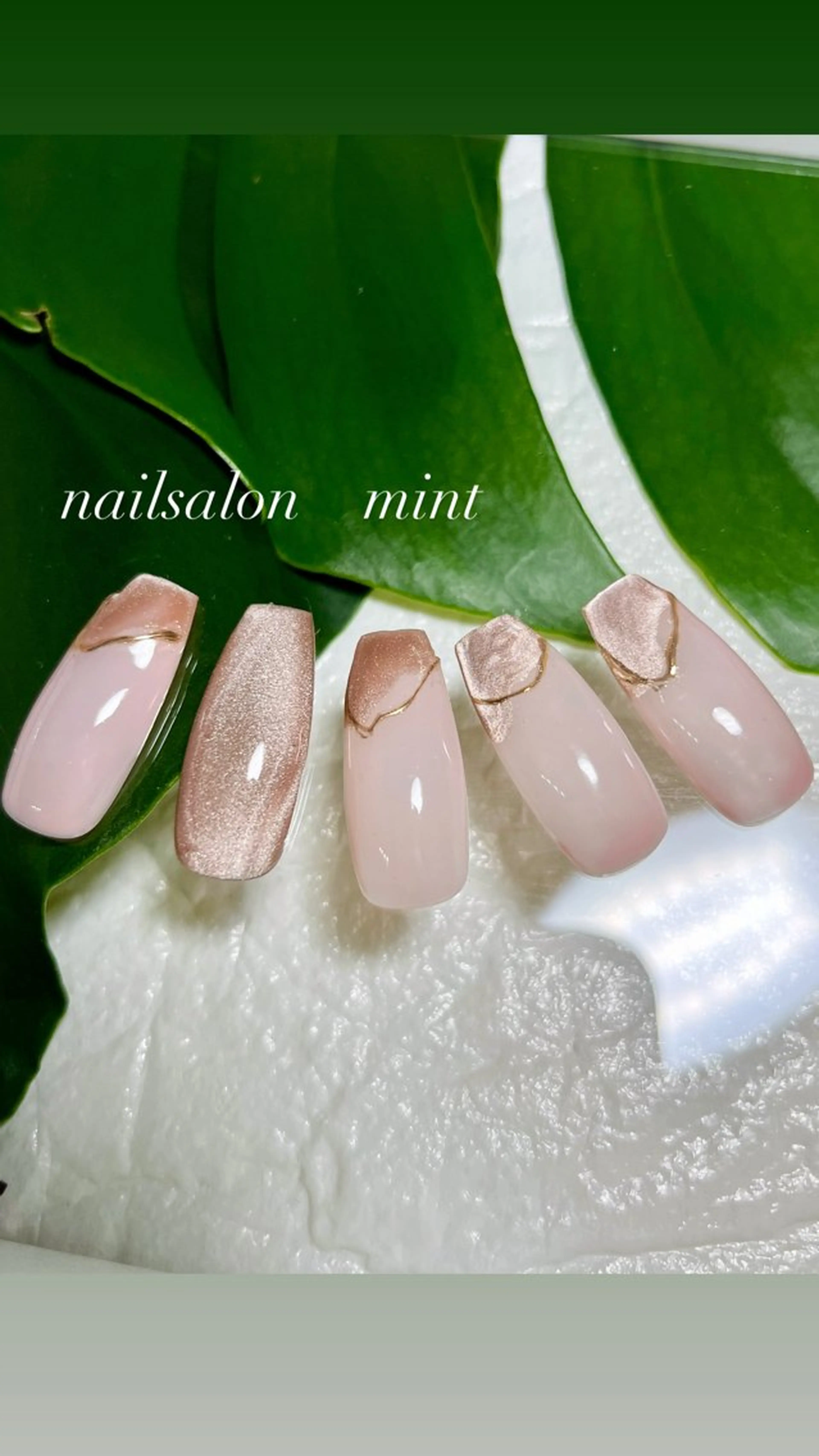 ネイル ハンドネイル nailsalon mintのネイルデザイン