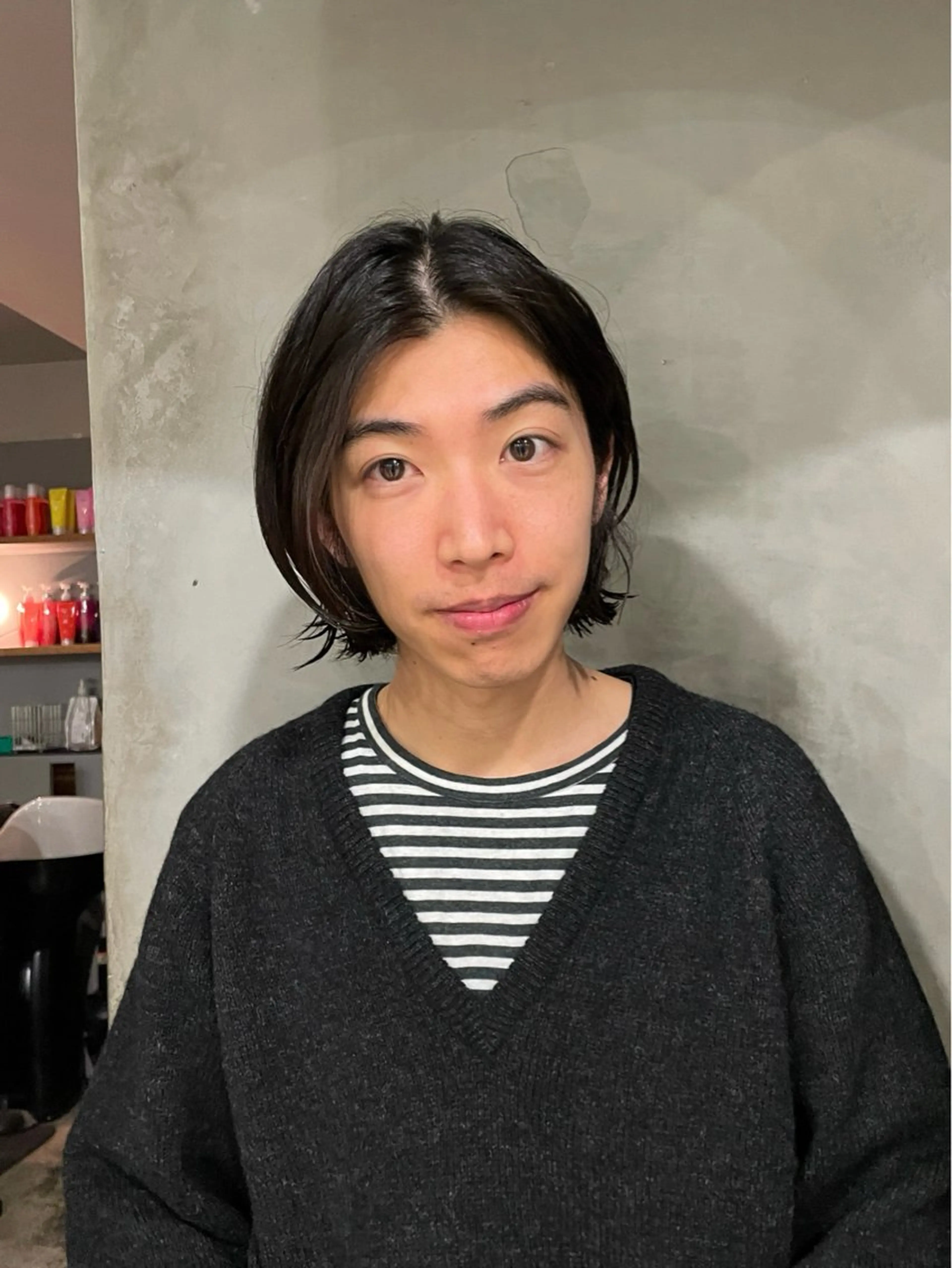 ショート パーマ ニュアンスパーマ カット パーマ 堀籠 あかりのヘアスタイル