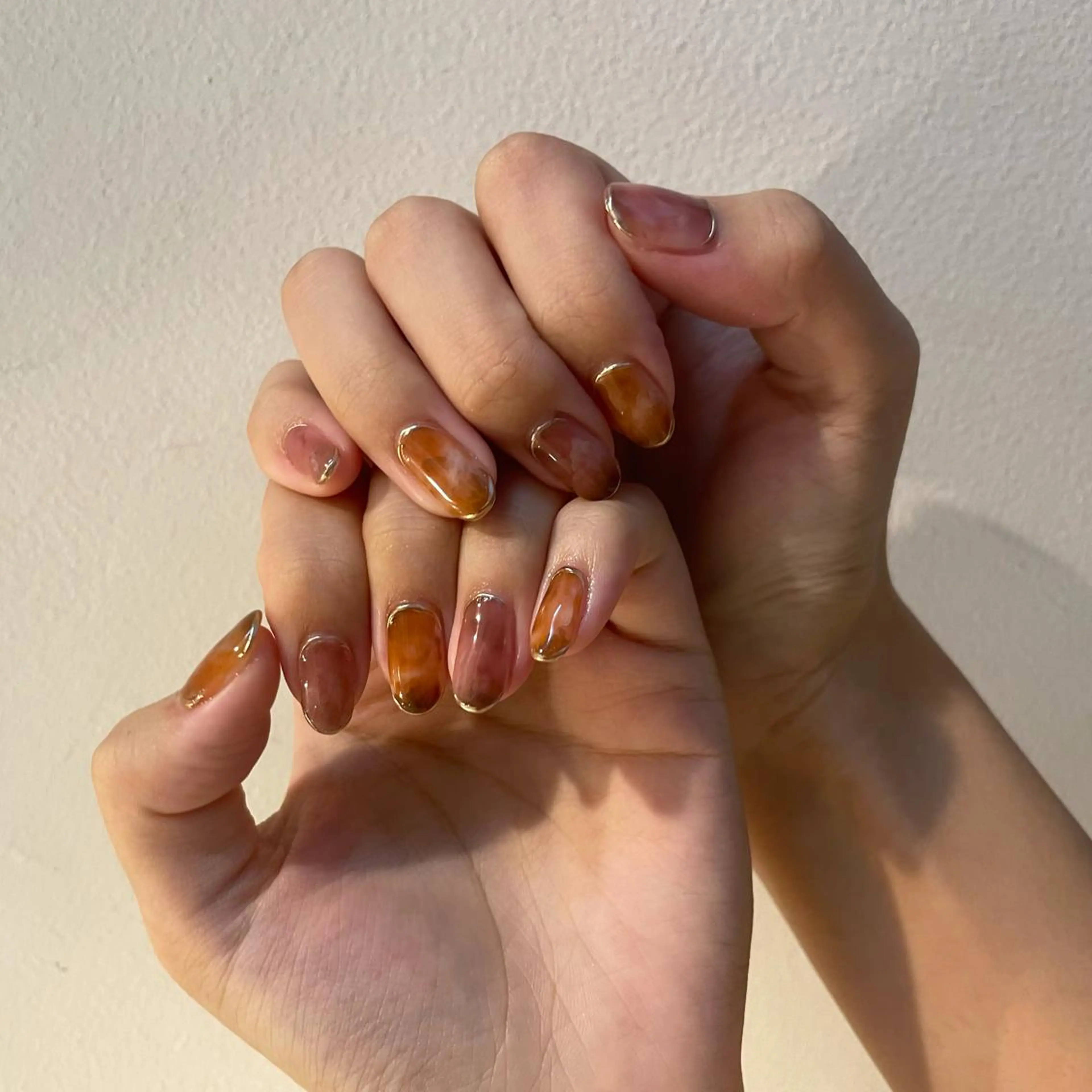 ネイル 持ち込み ニュアンスネイル ハンドネイル MIUNail YUMIのネイルデザイン