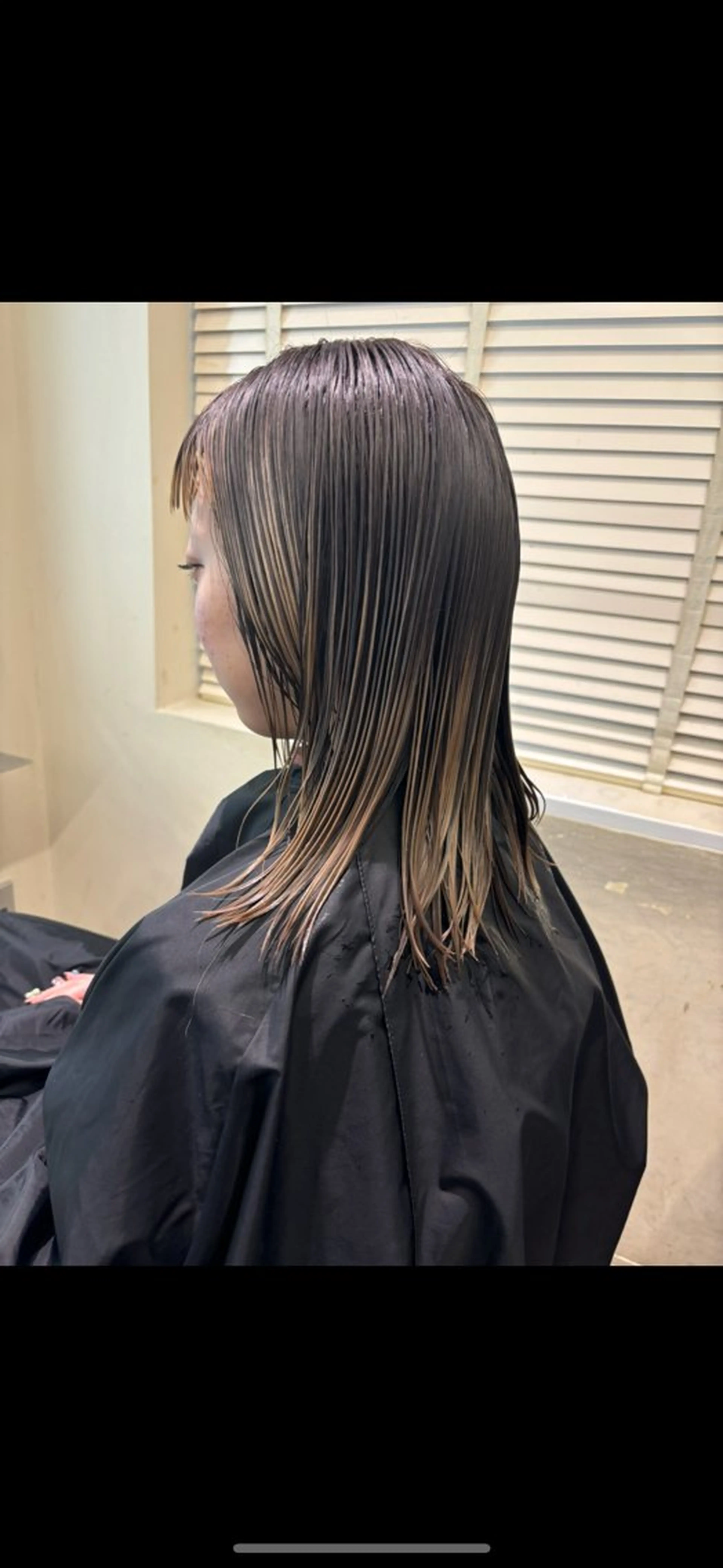 ミディアム カラー ヘアアレンジ カット ヘアカラー トリートメント 💟Opus/ Mizuki🐕💟のヘアスタイル