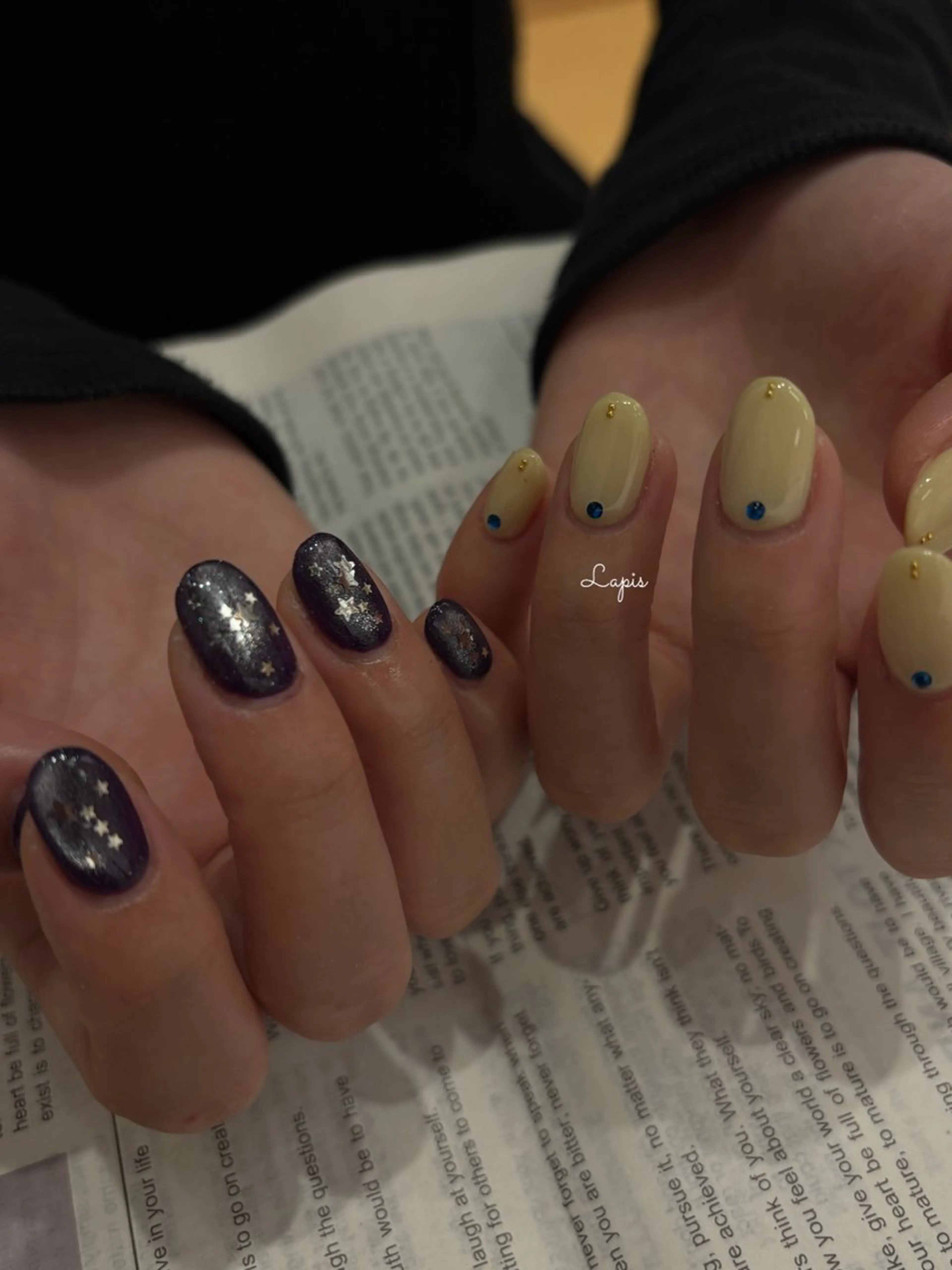 ネイル ハンドネイル Lapis *のネイルデザイン