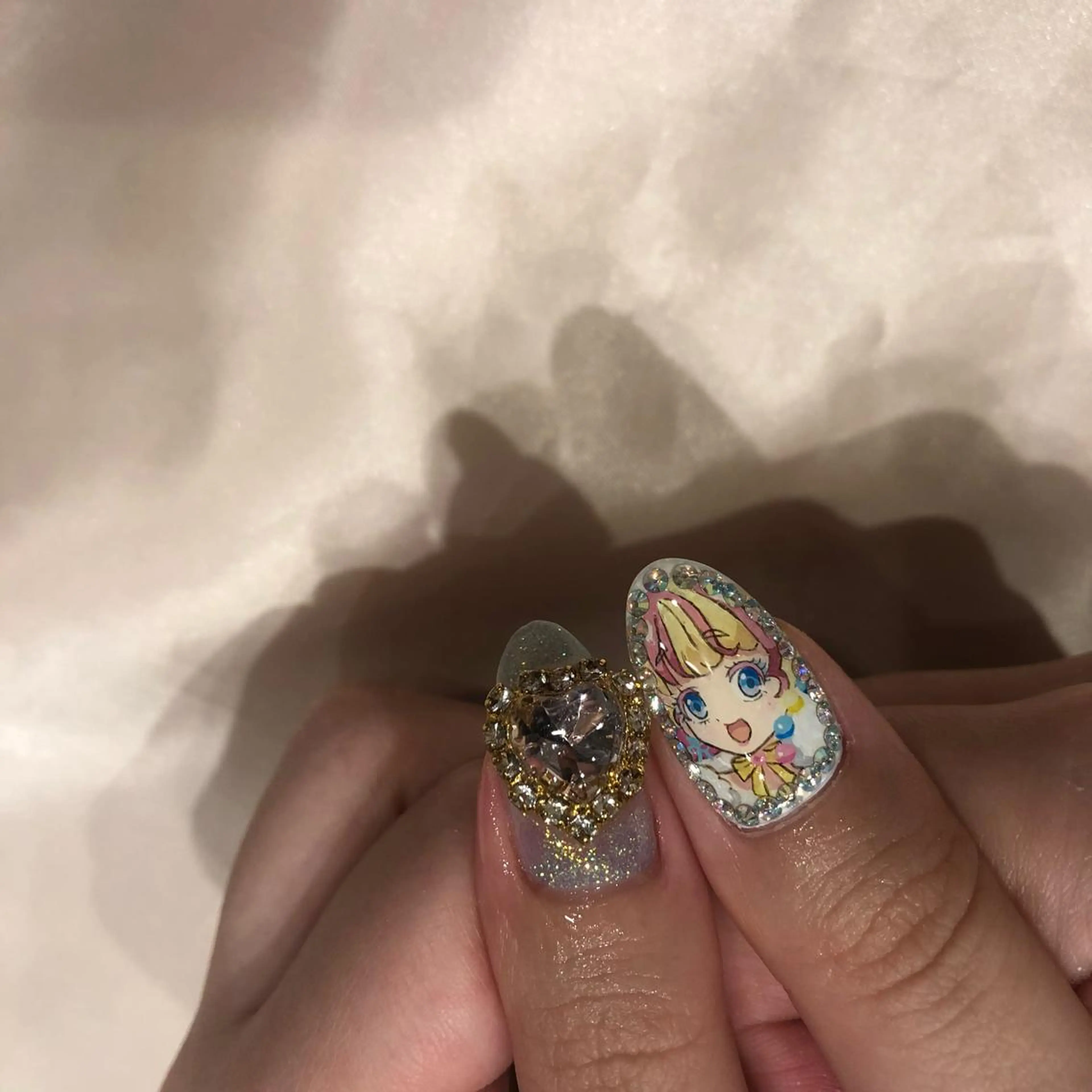 ネイル パラあり！フィルイン 美フォルムのネイルデザイン