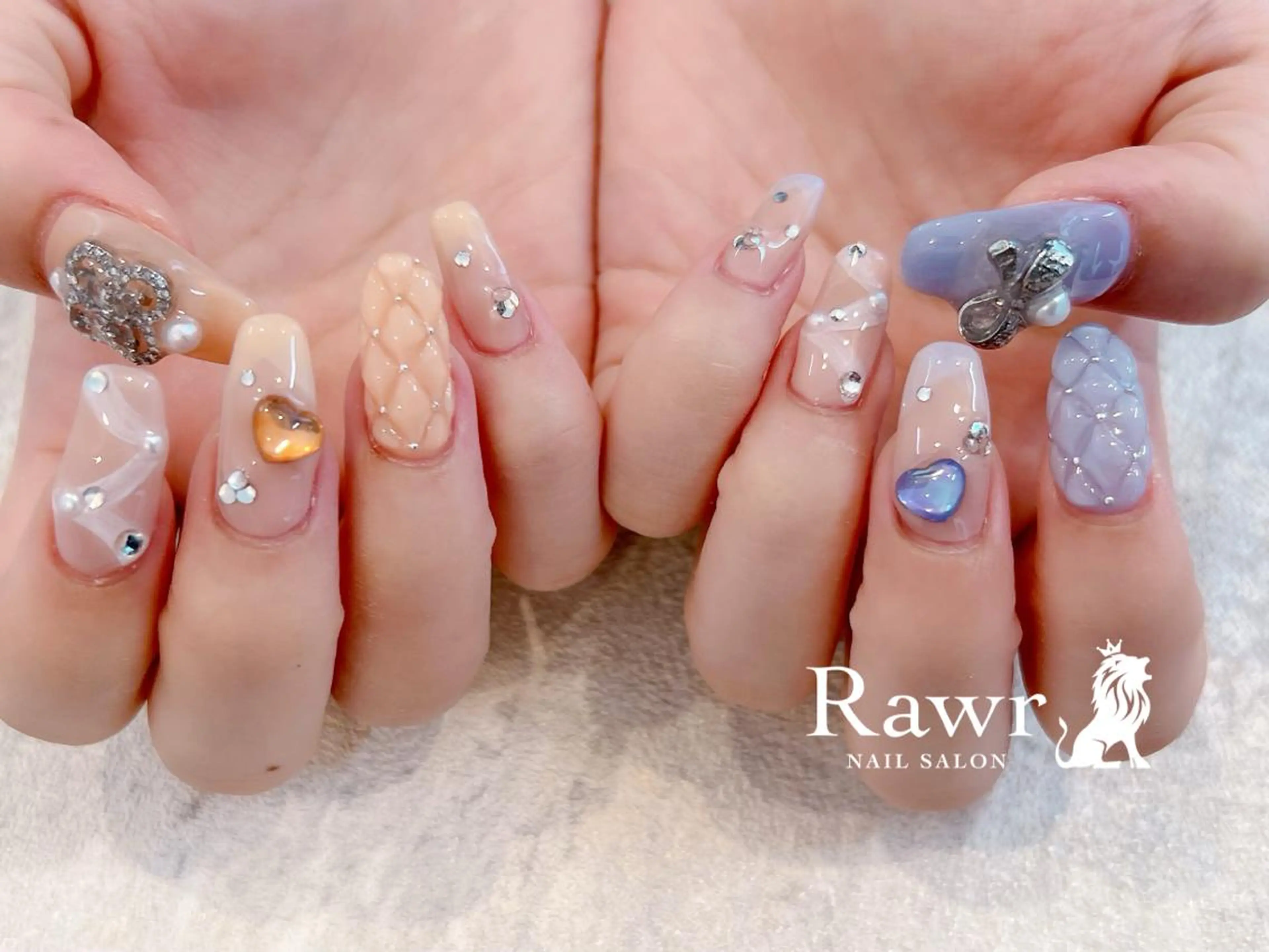 ネイル ハンドネイル Rawr / saoriのネイルデザイン