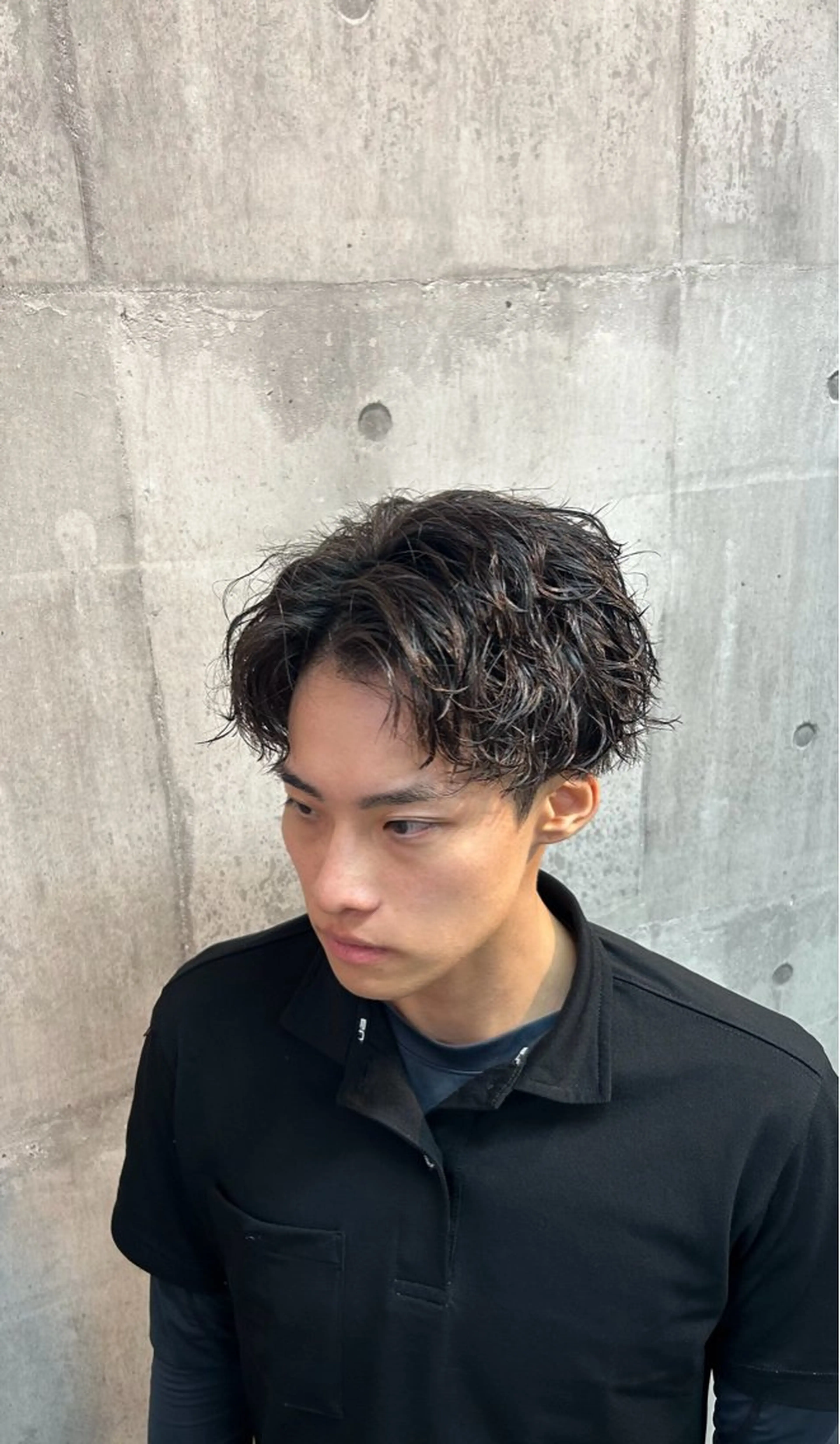 ミディアム 👑パーマの王様👑 【メンズ専門店】のヘアスタイル