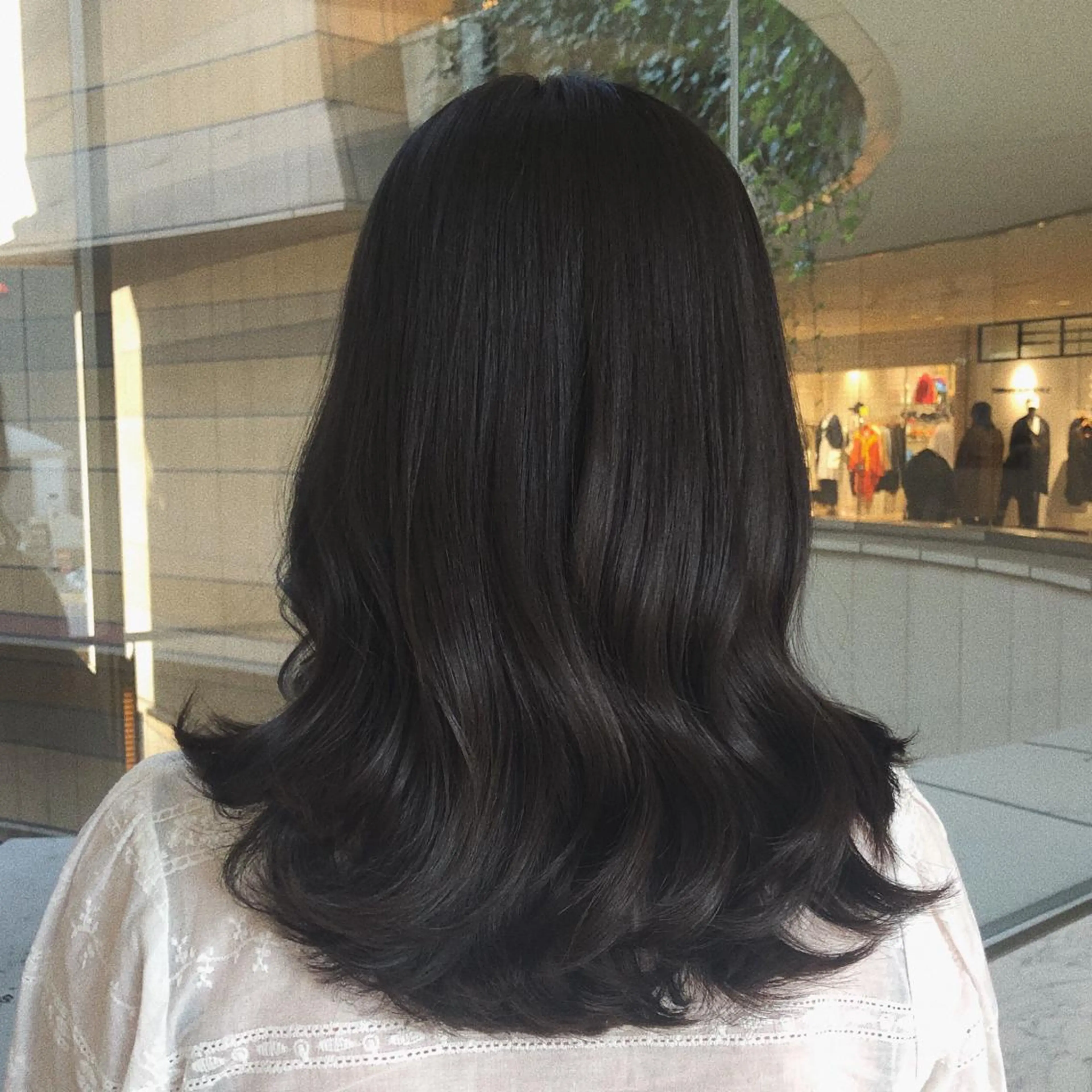 ミディアム 韓国ヘア 🇰🇷 RUKA 🩵🤍のヘアスタイル